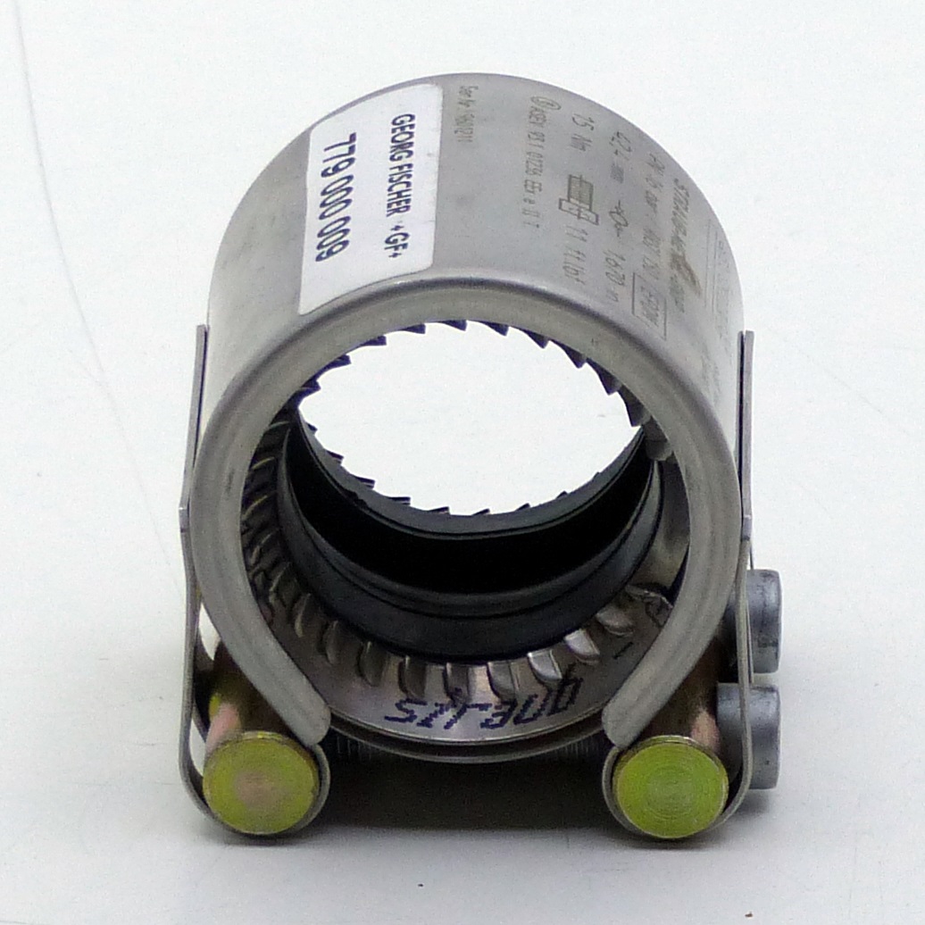 STRAUB-METAL-GRIP EPDM-Dichtung Edelstahlverschluß