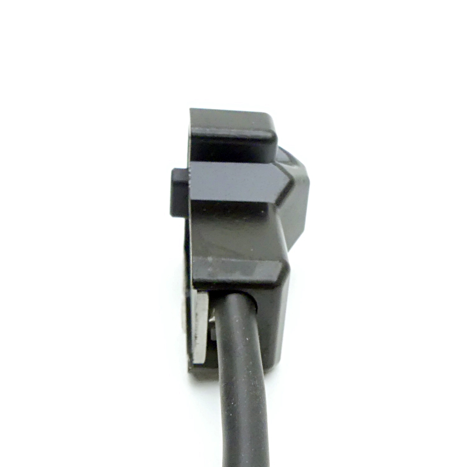 USB 2.0, Standard cable, angled, screwable 