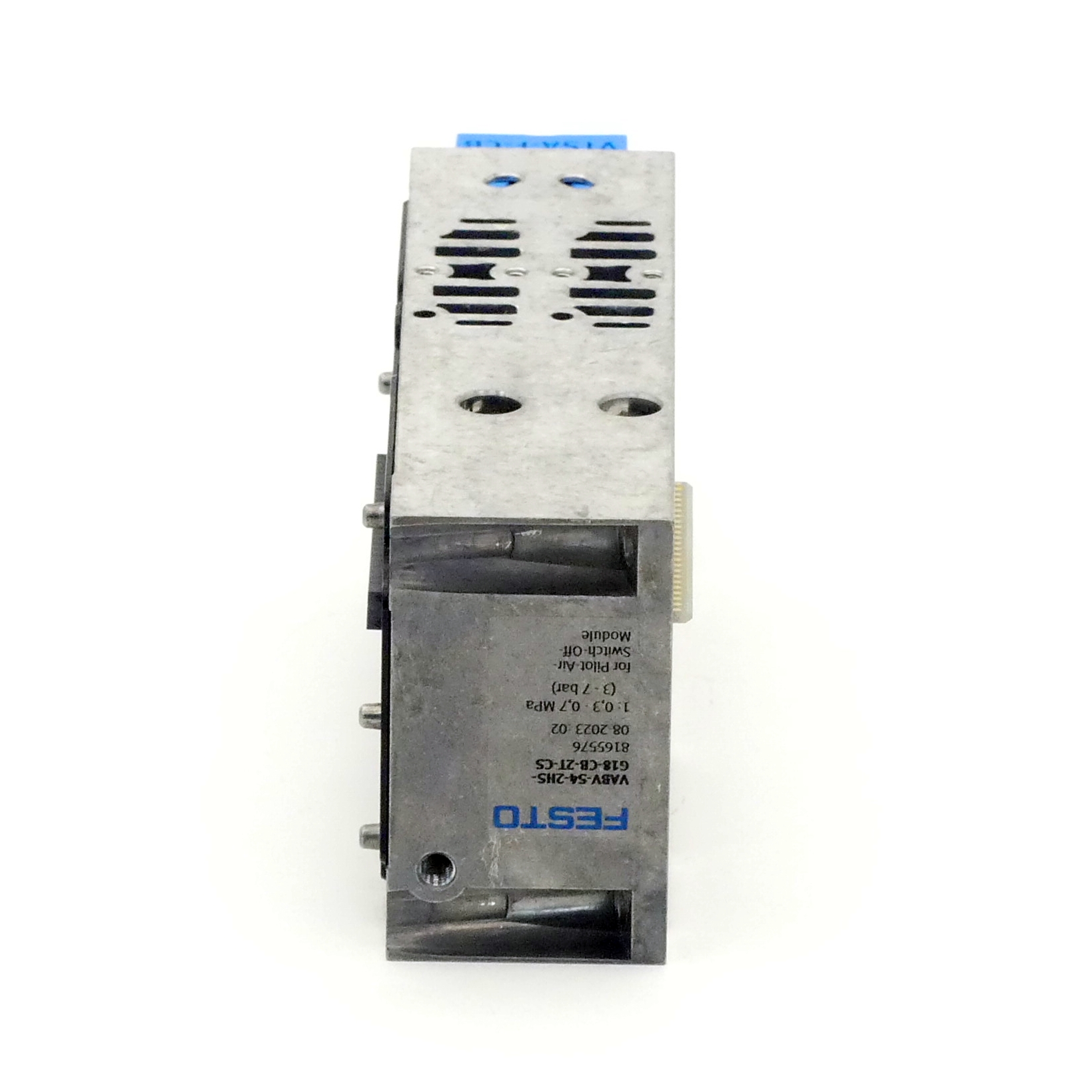 Verkettungsplatte VABV-S4-2HS-G18-CB-2T-CS