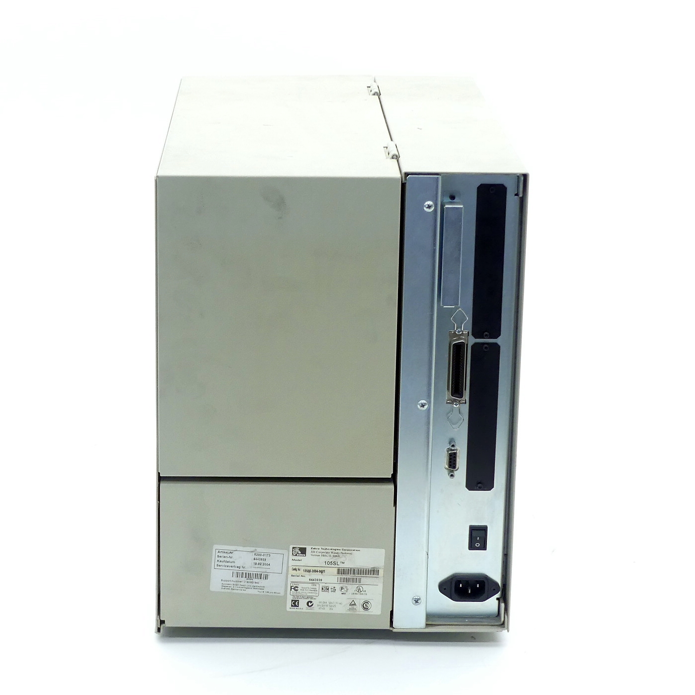 Label printer 105 SL 