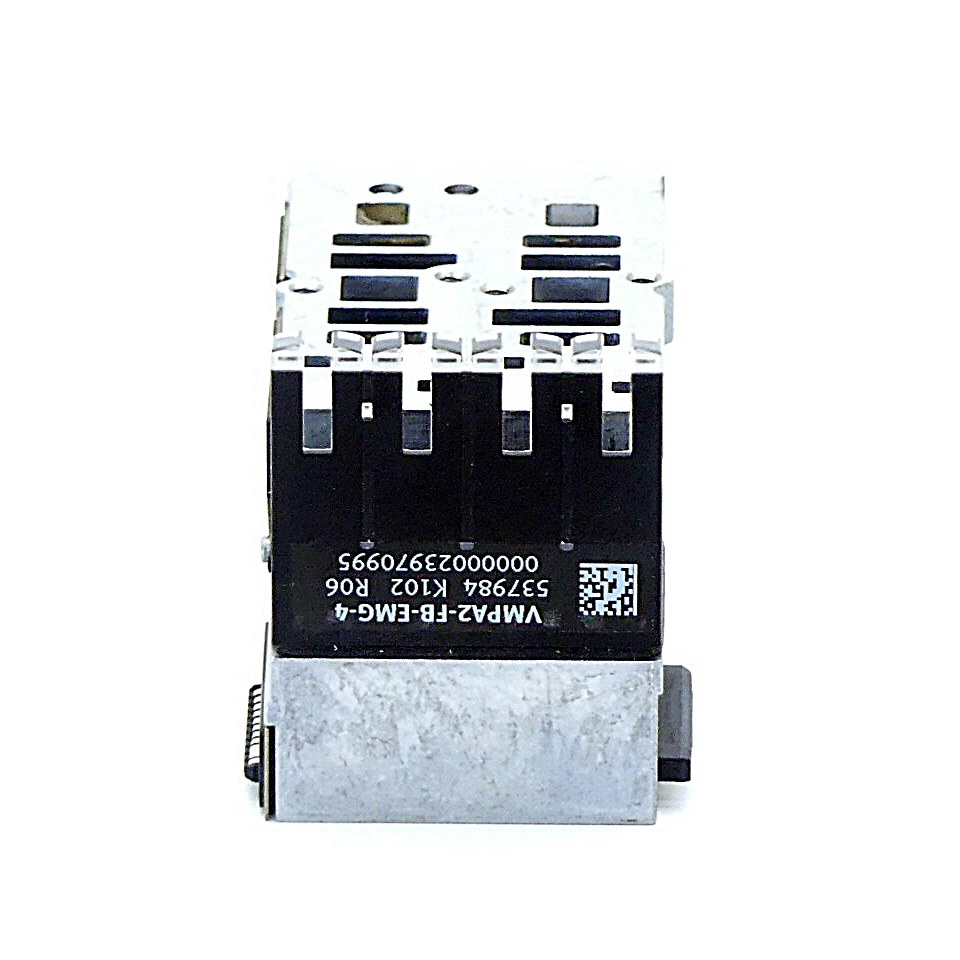 Sub-base VMPA2-FB-AP-2-1 with electronics module VMPA2-FB-EMG-4 