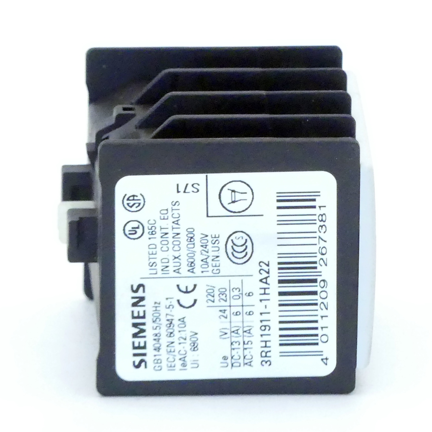 Hilfsschalterblock  Neu OVP