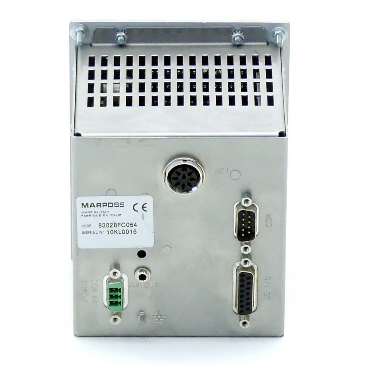Monitoring system for grinding machines