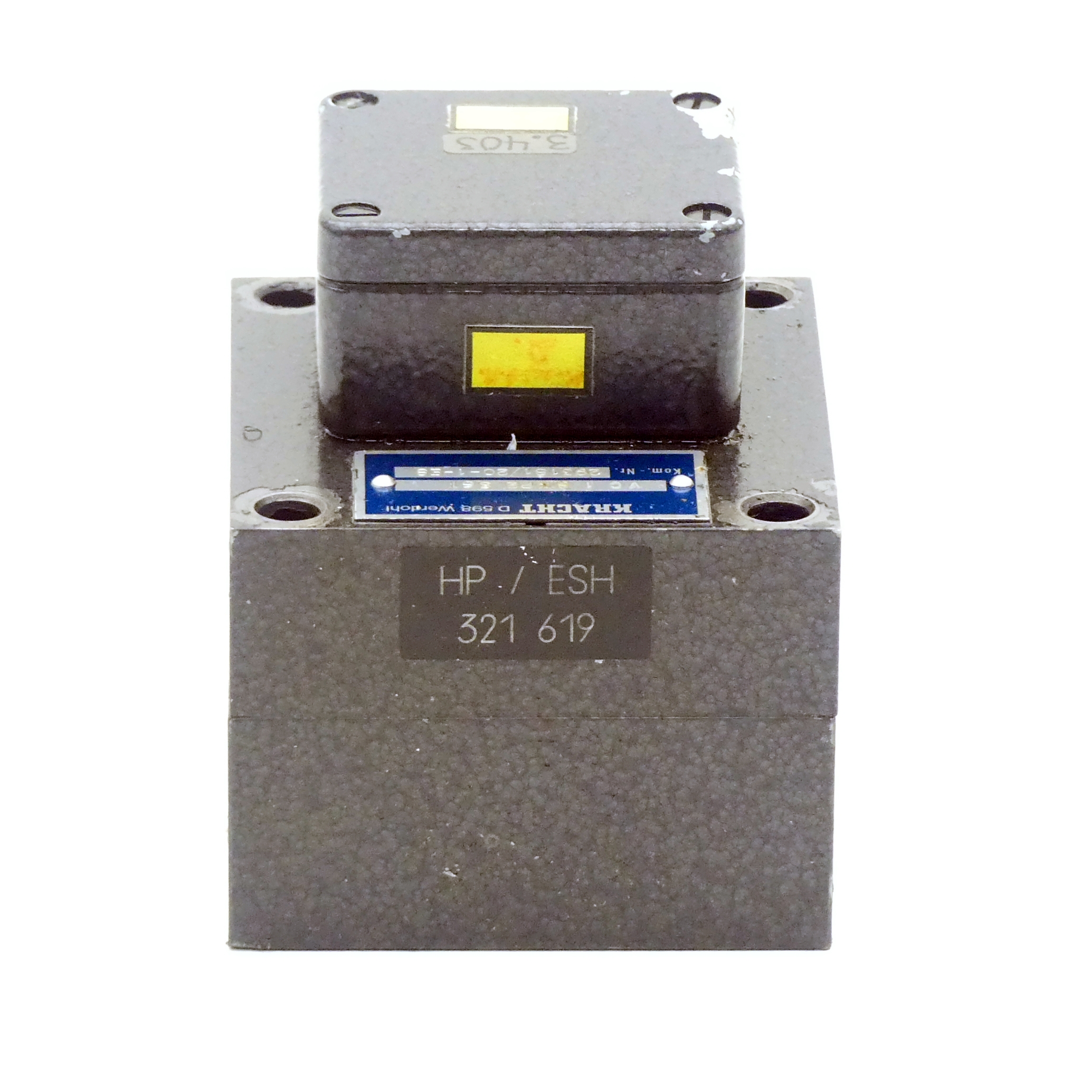 Gear flow meter