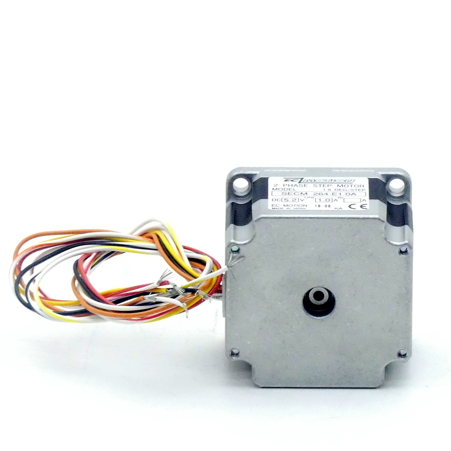 NEMA23 2-phase stepper motor 1.8° 0.39Nm Strands: 8 1.0A Front shaft: 6.35mm  
