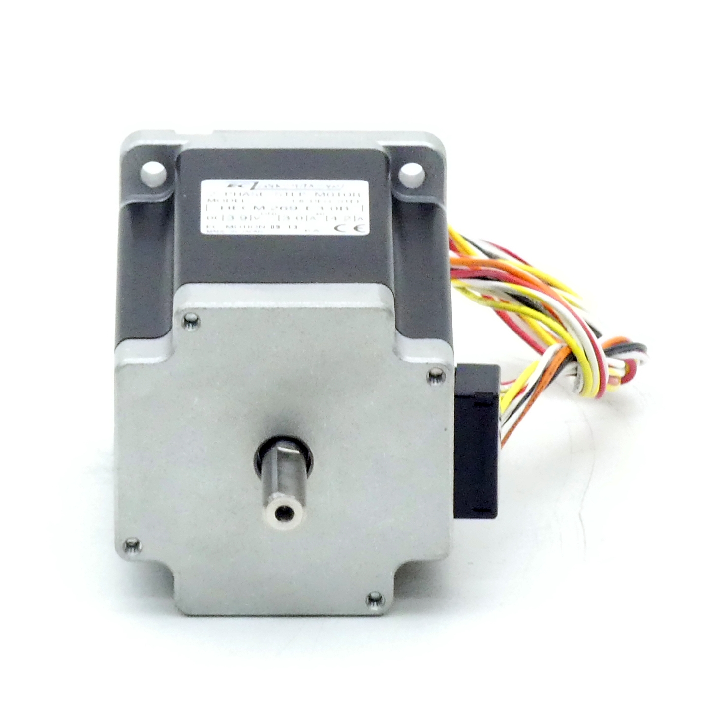 NEMA24 2-phase stepper motor 1.8° 2.45Nm Strands: 8 3.0A 2 shaft ends: 8mm  