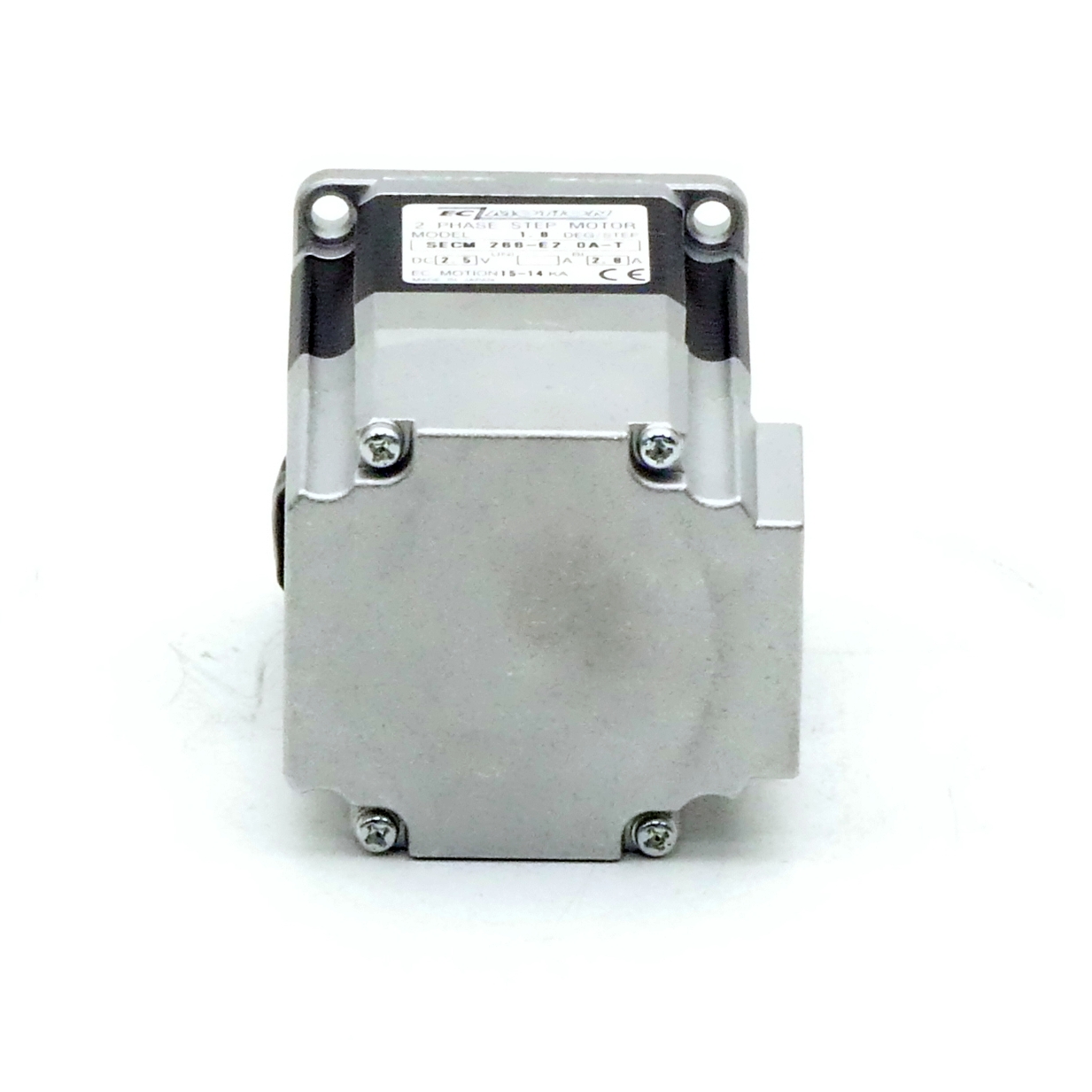 NEMA23 2-phase stepper motor 1.8° 0.9Nm Junction box 2.0A Front shaft: 6.35mm  