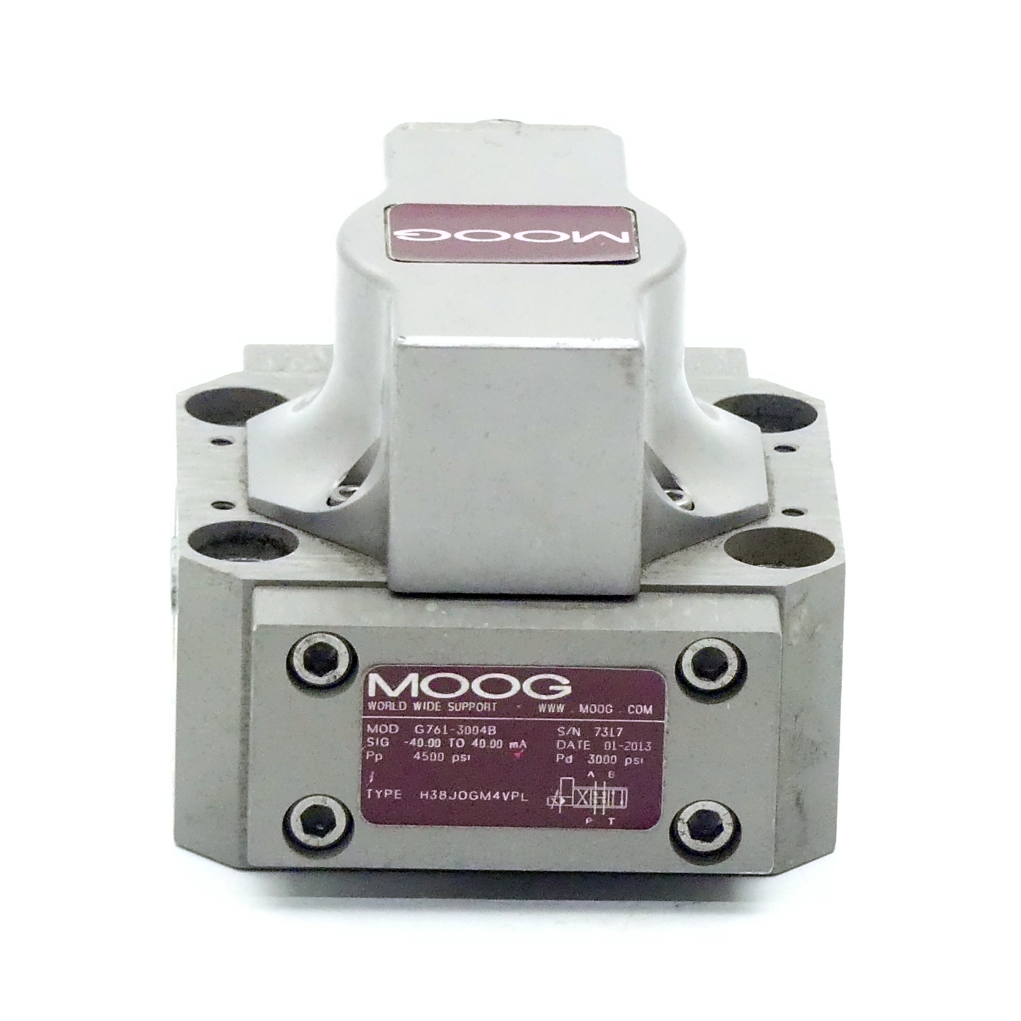 Servo valve H38JOGM4VPL H38JOGM4VPL 