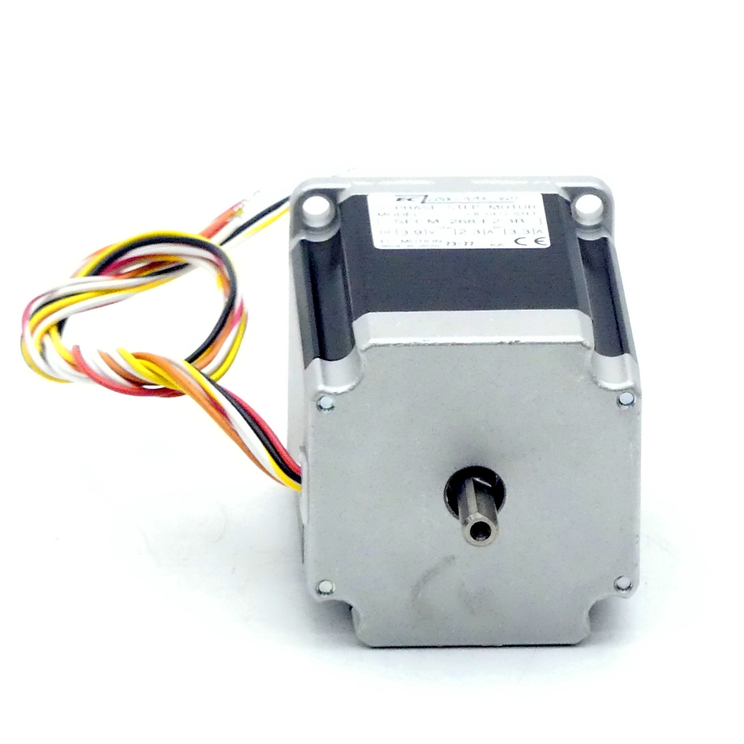 NEMA23 2-phase stepper motor 1.8° 1.35Nm Strands: 8 2.3A 2 shaft ends: 6.35mm  