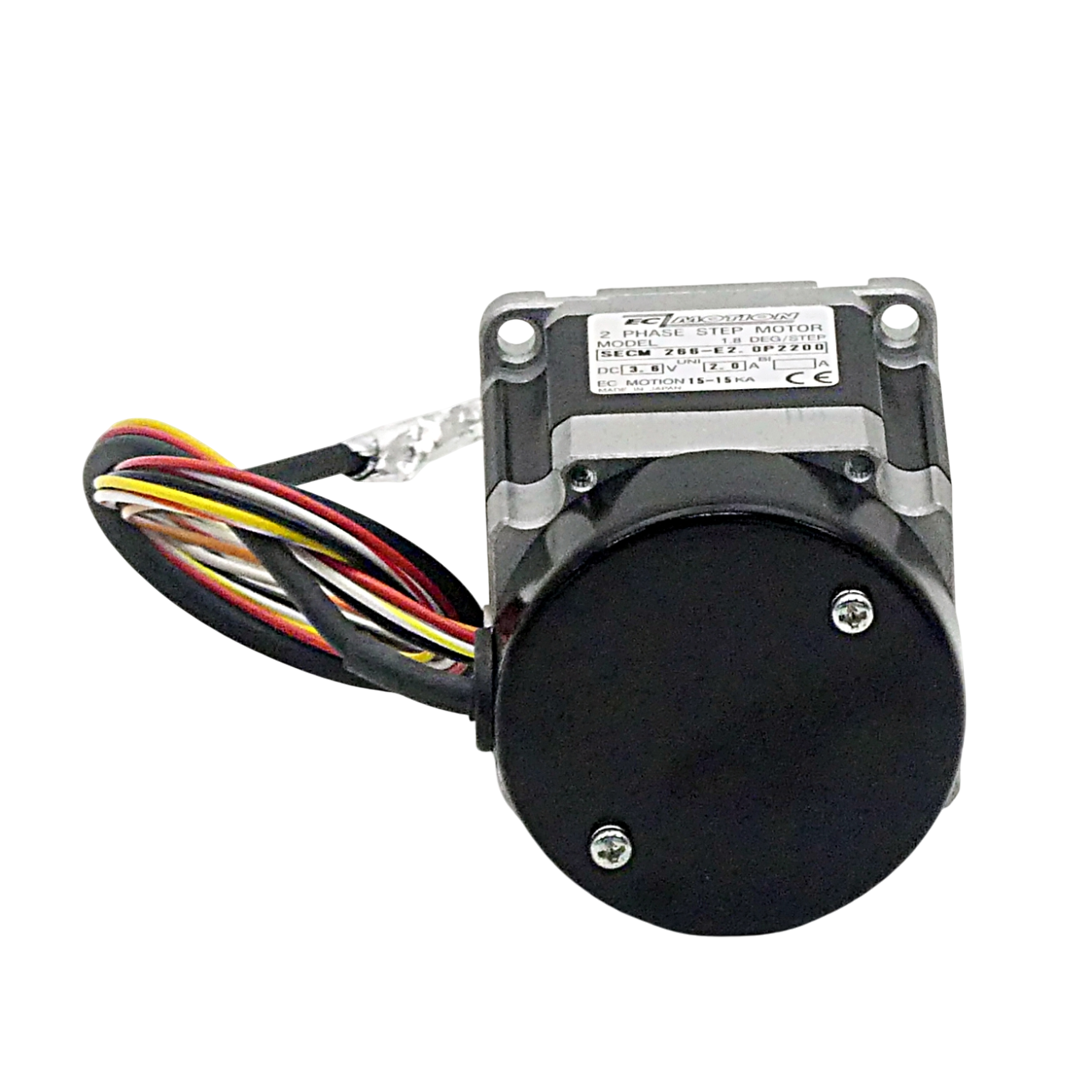 NEMA23 2-Phasen-Schrittmotor 1.8° 0.9Nm Litzen:8 2.0A Frontwelle:6.35mm Encoder Line Driver  