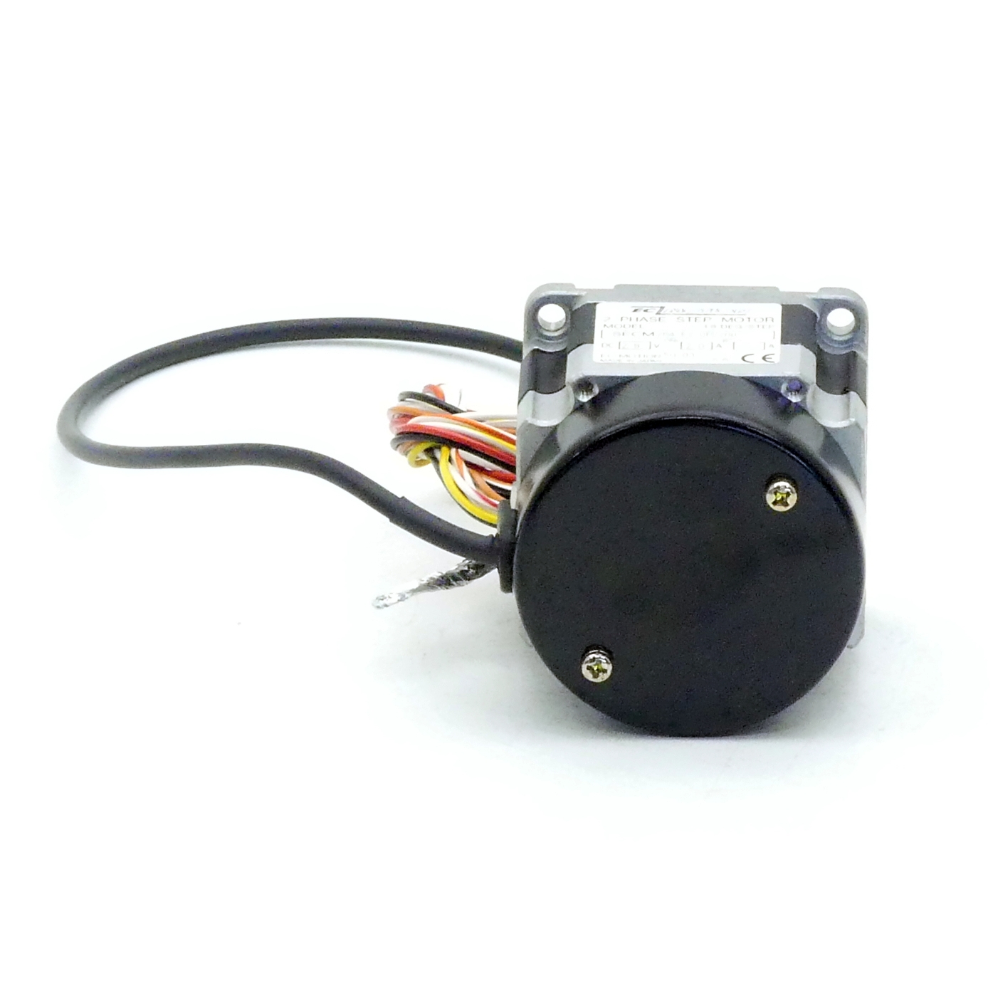 NEMA23 2-Phasen-Schrittmotor 1.8° 0.39Nm Litzen:8 2.0A Frontwelle:6.35mm Encoder Line Driver  