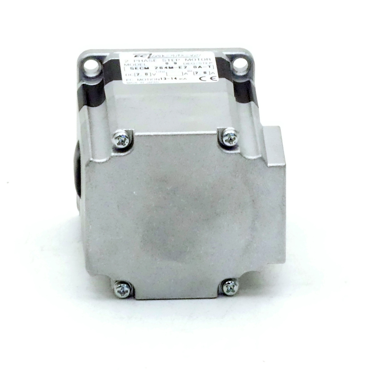 NEMA23 2-Phasen-Schrittmotor 0.9° 0.44Nm Anschlußkasten 2.0A Frontwelle:6.35mm  