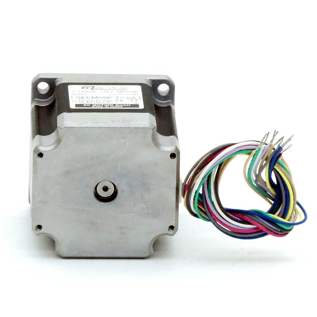 SIZE60 5-phase stepper motor 0.72° 0.83Nm Strands: 10 0.8A Front shaft: 8mm  