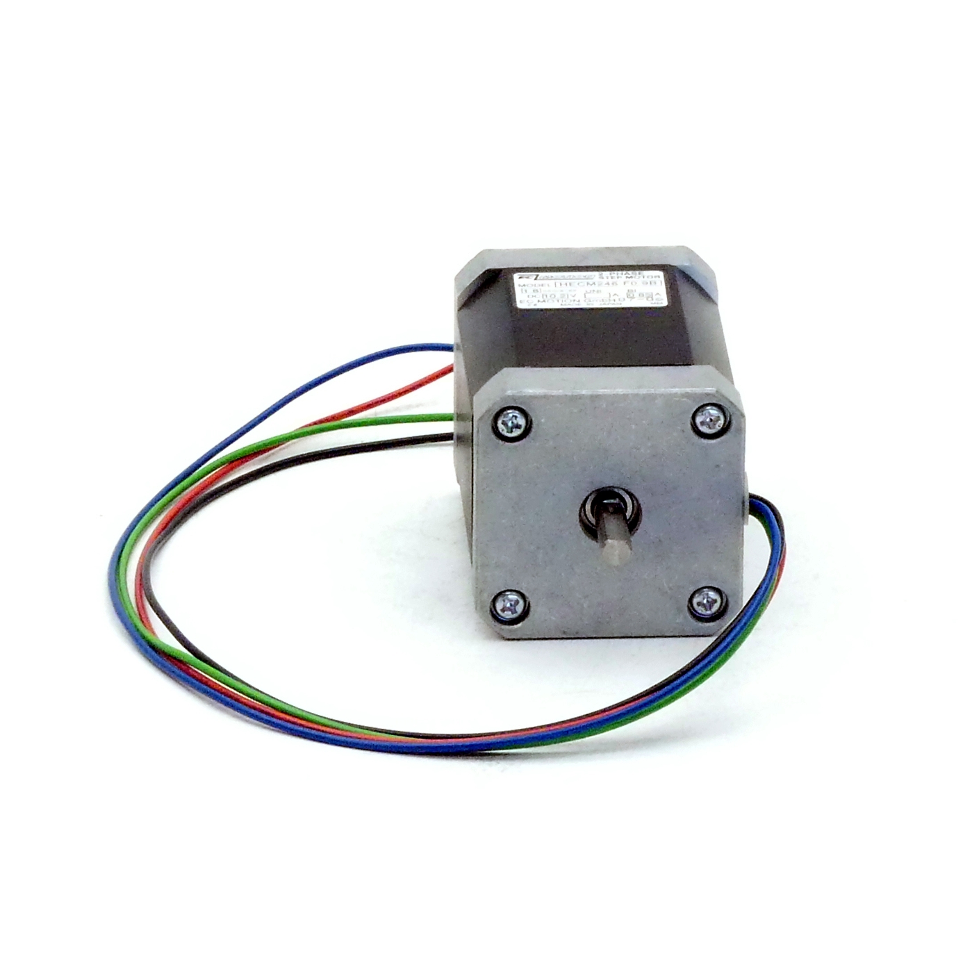 NEMA17 2-Phasen-Schrittmotor 1.8° 0.93Nm Litzen:4 0.85A2-Wellenenden:5mm  Neu OVP