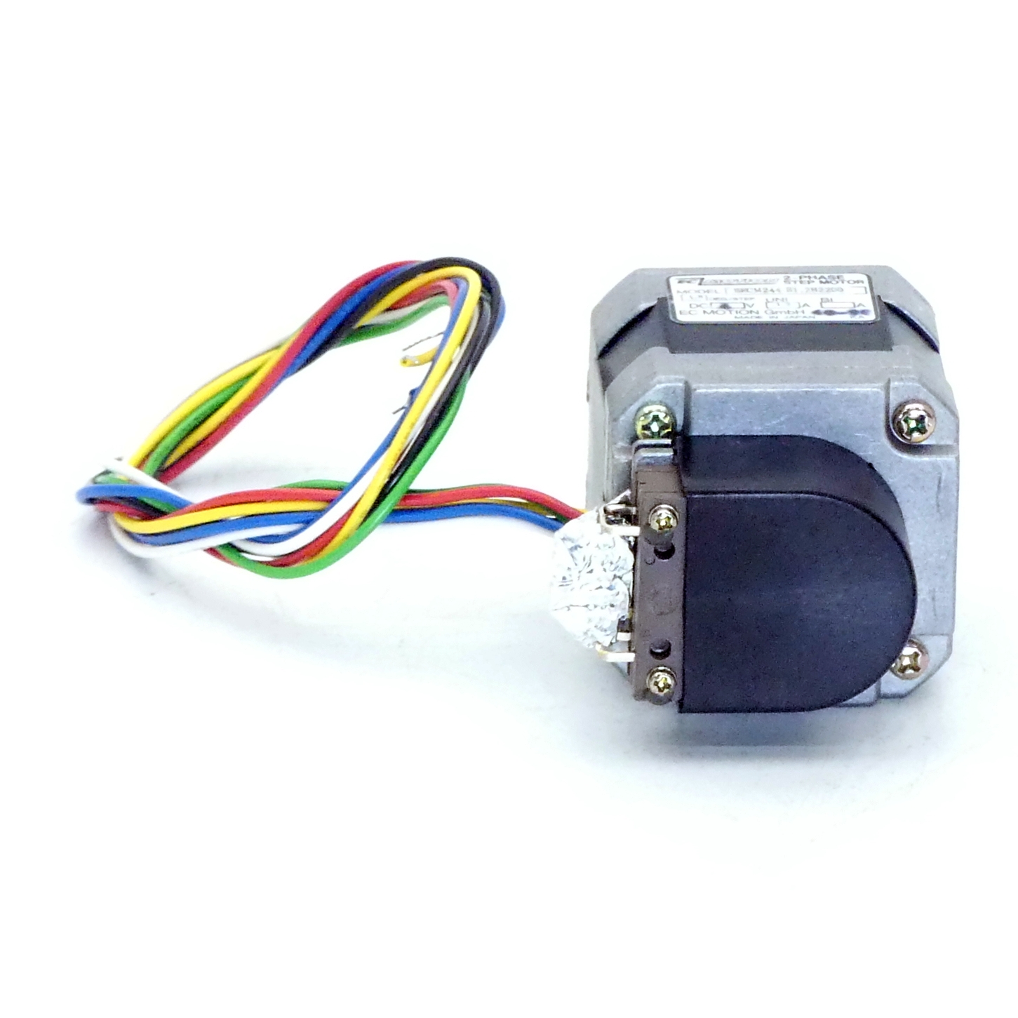 NEMA17 2-Phasen-Schrittmotor 1.8° 0.26Nm Litzen:6 1.2A Frontwelle:5mm Encoder TTL  Neu OVP