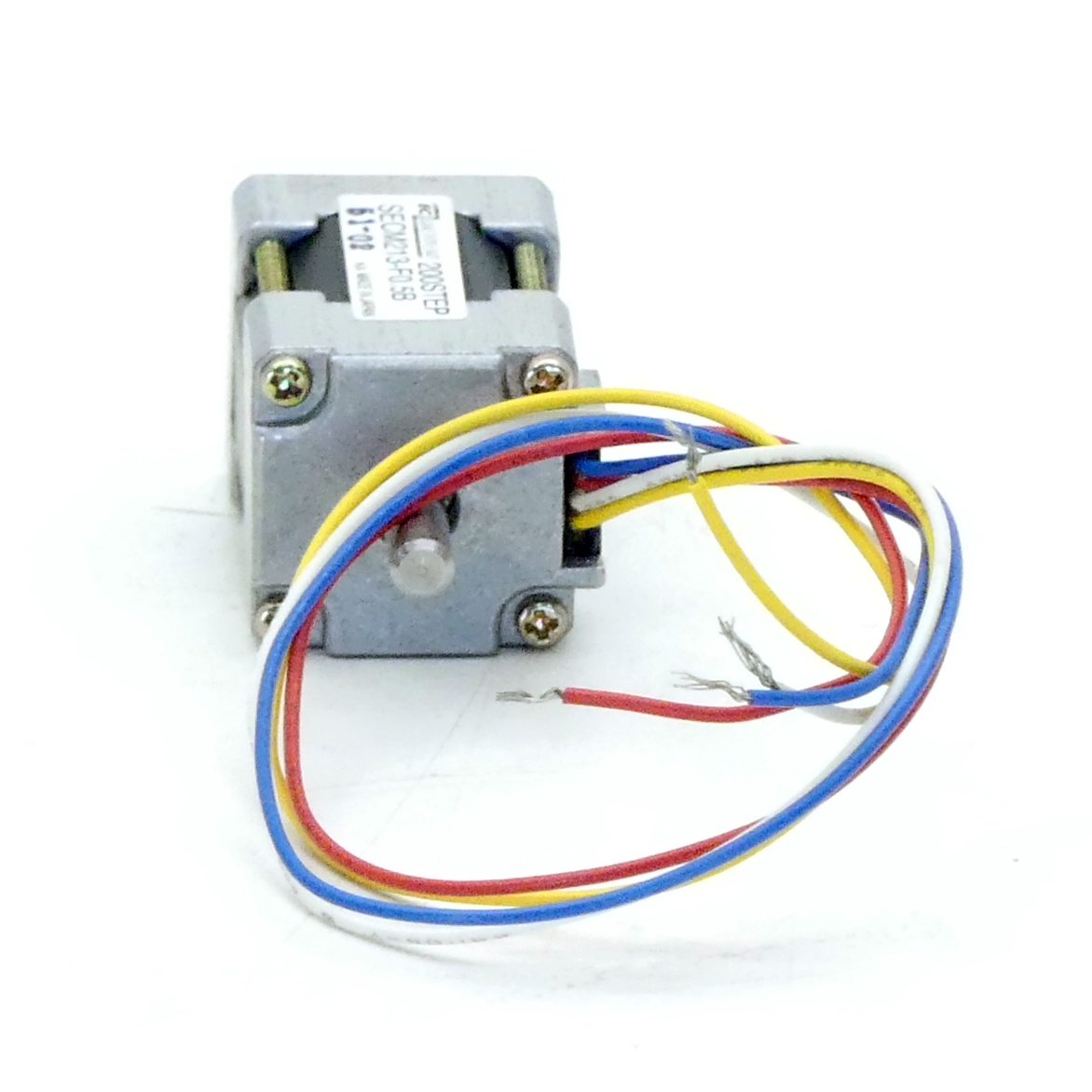 NEMA08 2-Phasen-Schrittmotor 1.8° 0.014Nm Litzen:4 0.5A 2-Wellenenden:4mm  Neu OVP