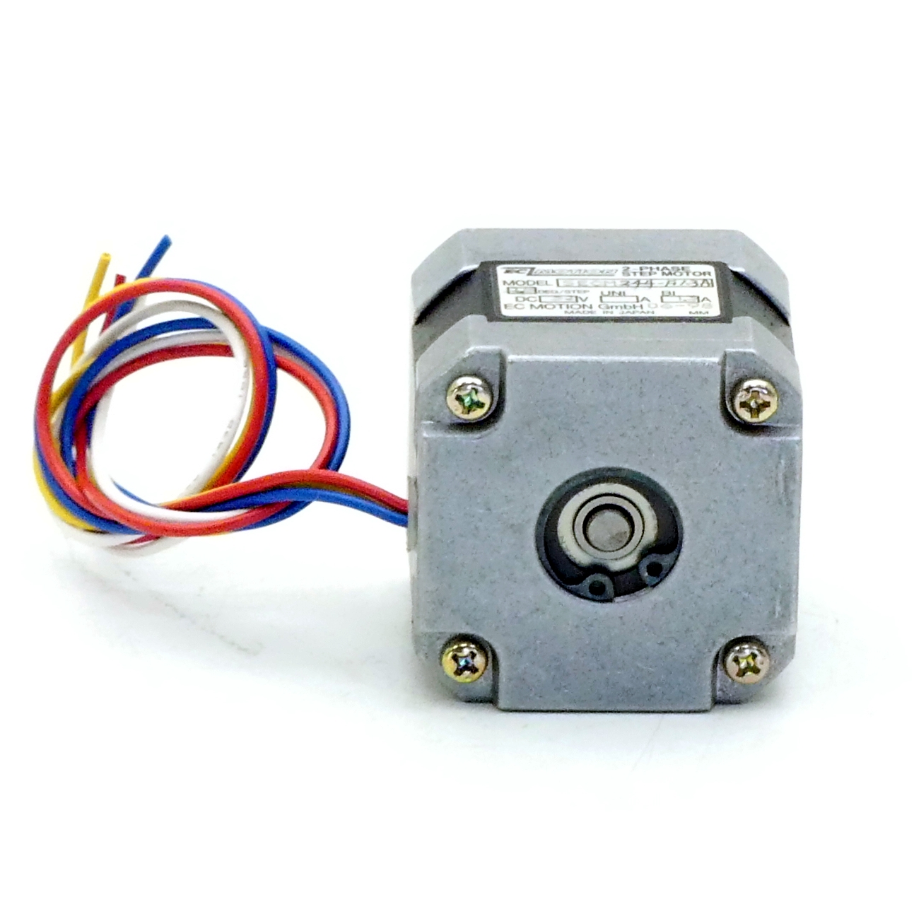 NEMA17 2-phase stepper motor 1.8° 0.37Nm Strands: 4 1.3A Front shaft: 5mm  