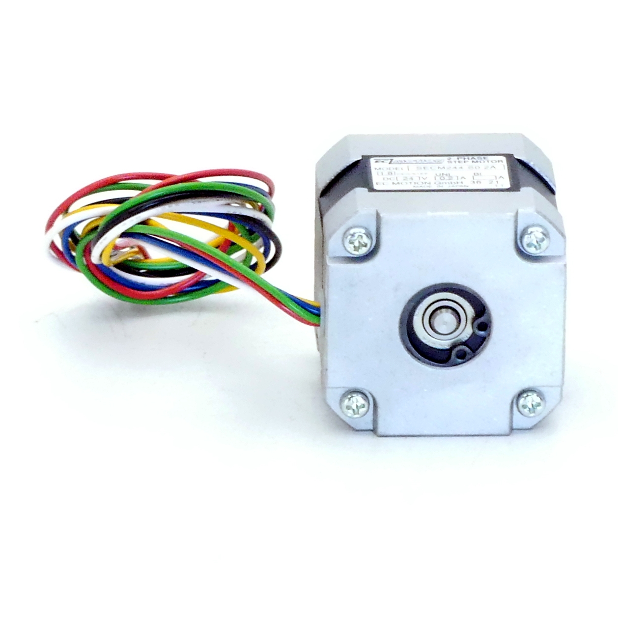 NEMA17 2-phase stepper motor 1.8° 0.26Nm Strands: 6 0.2A Front shaft: 5mm  