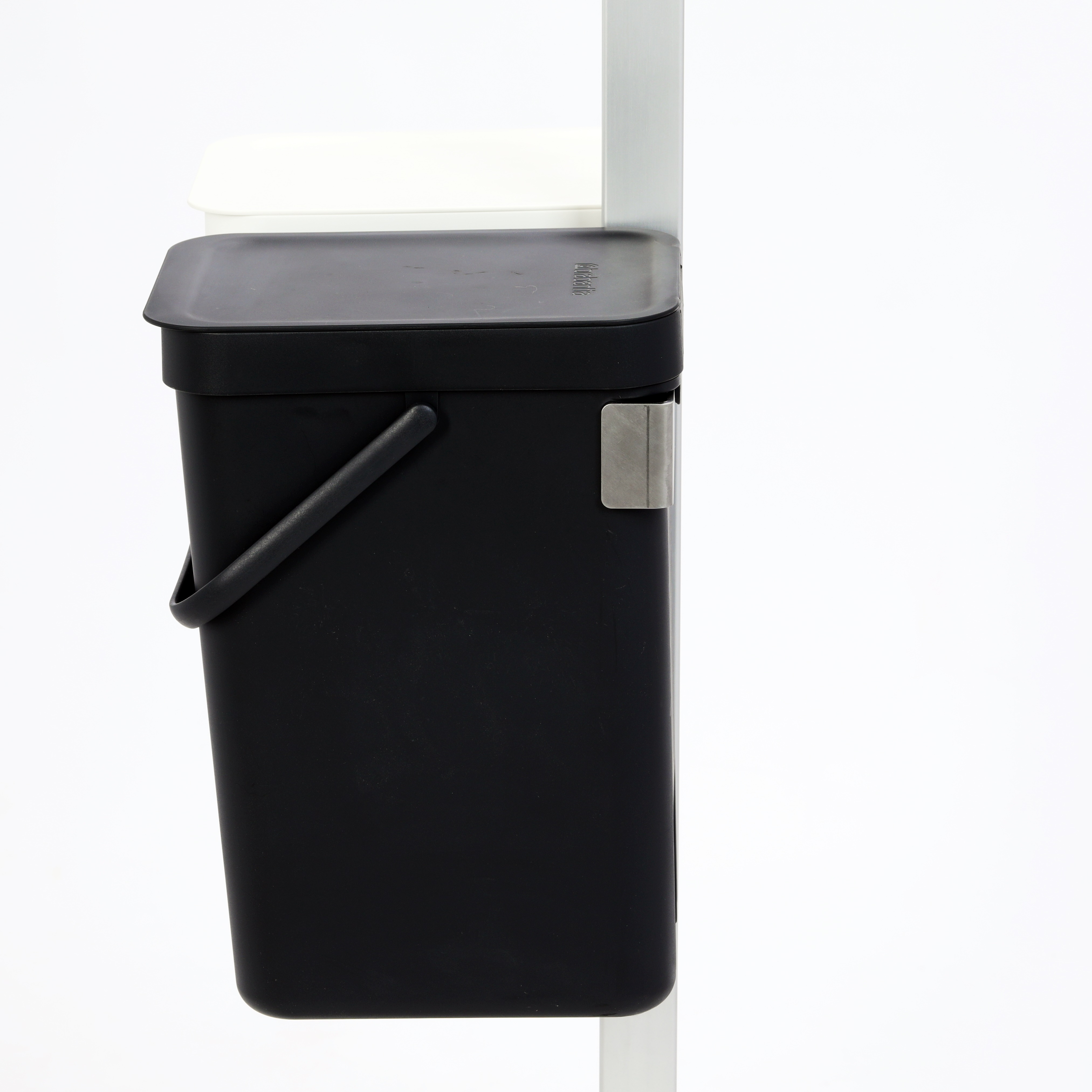 2 St. Mülleimer à 12 Liter incl. Halter