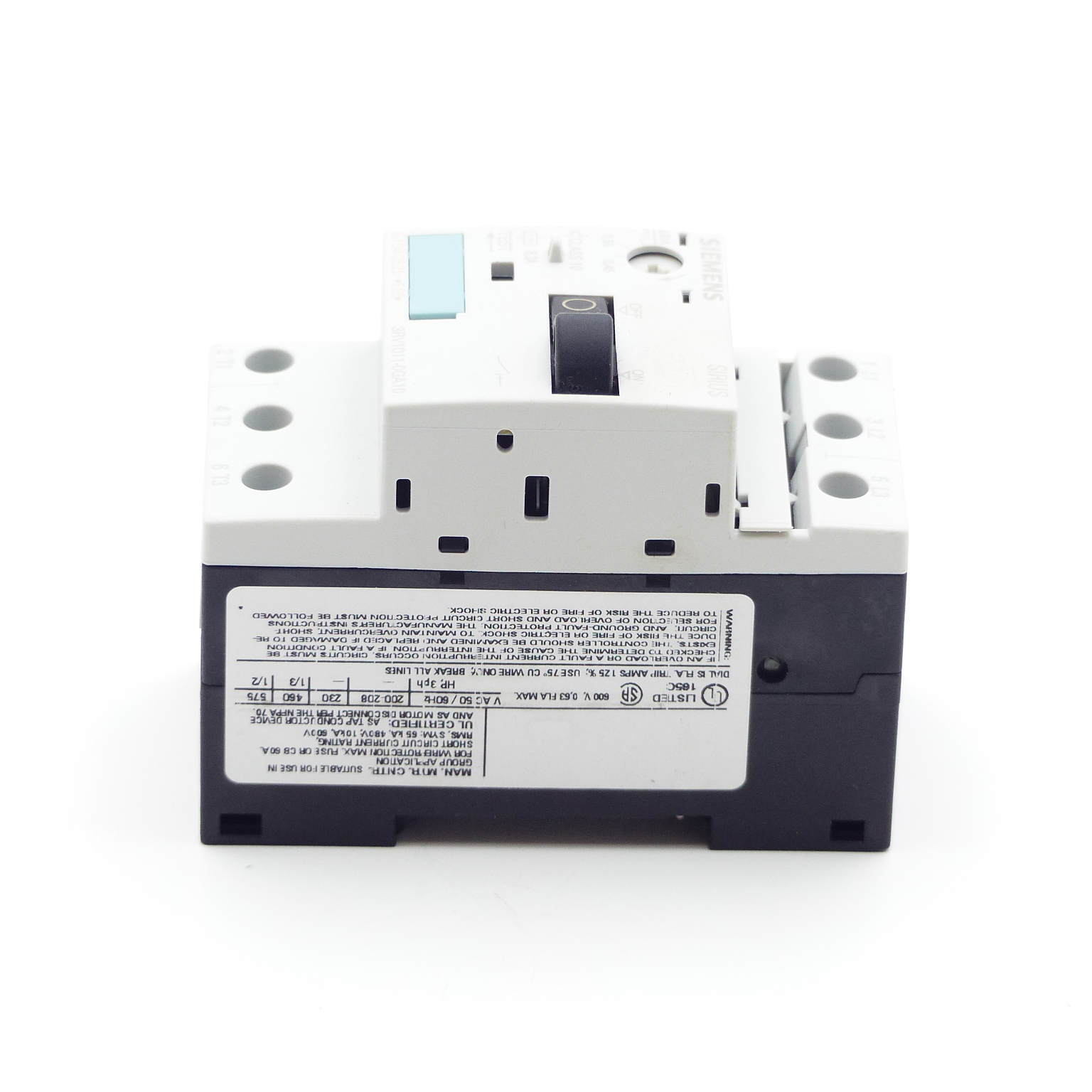 Circuit Breaker 3RV1011-0GA10 