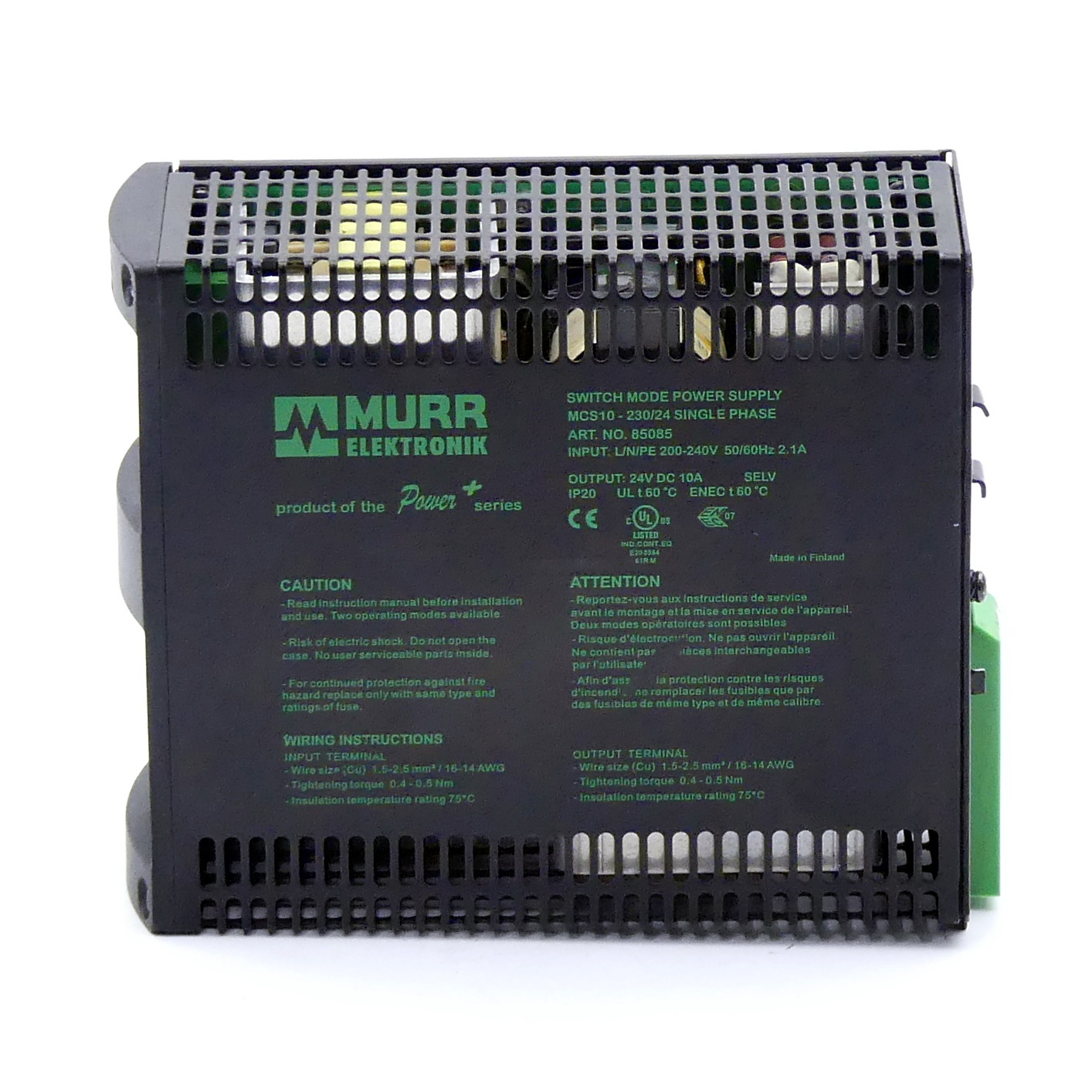 Power Supply  MCS10-230/24  