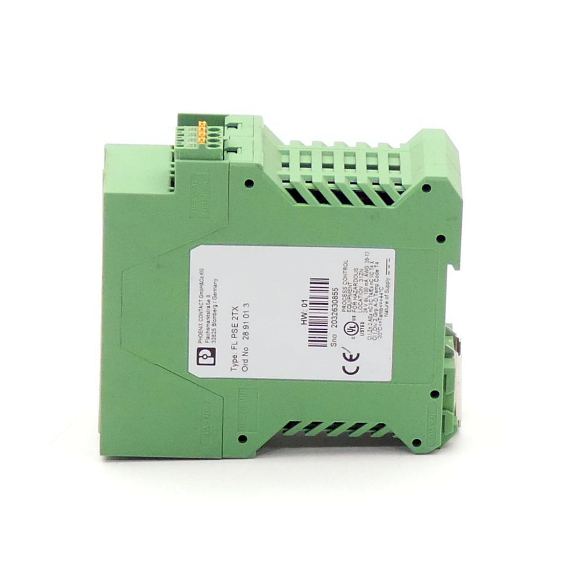 Ethernet Module FL PSE 2TX 