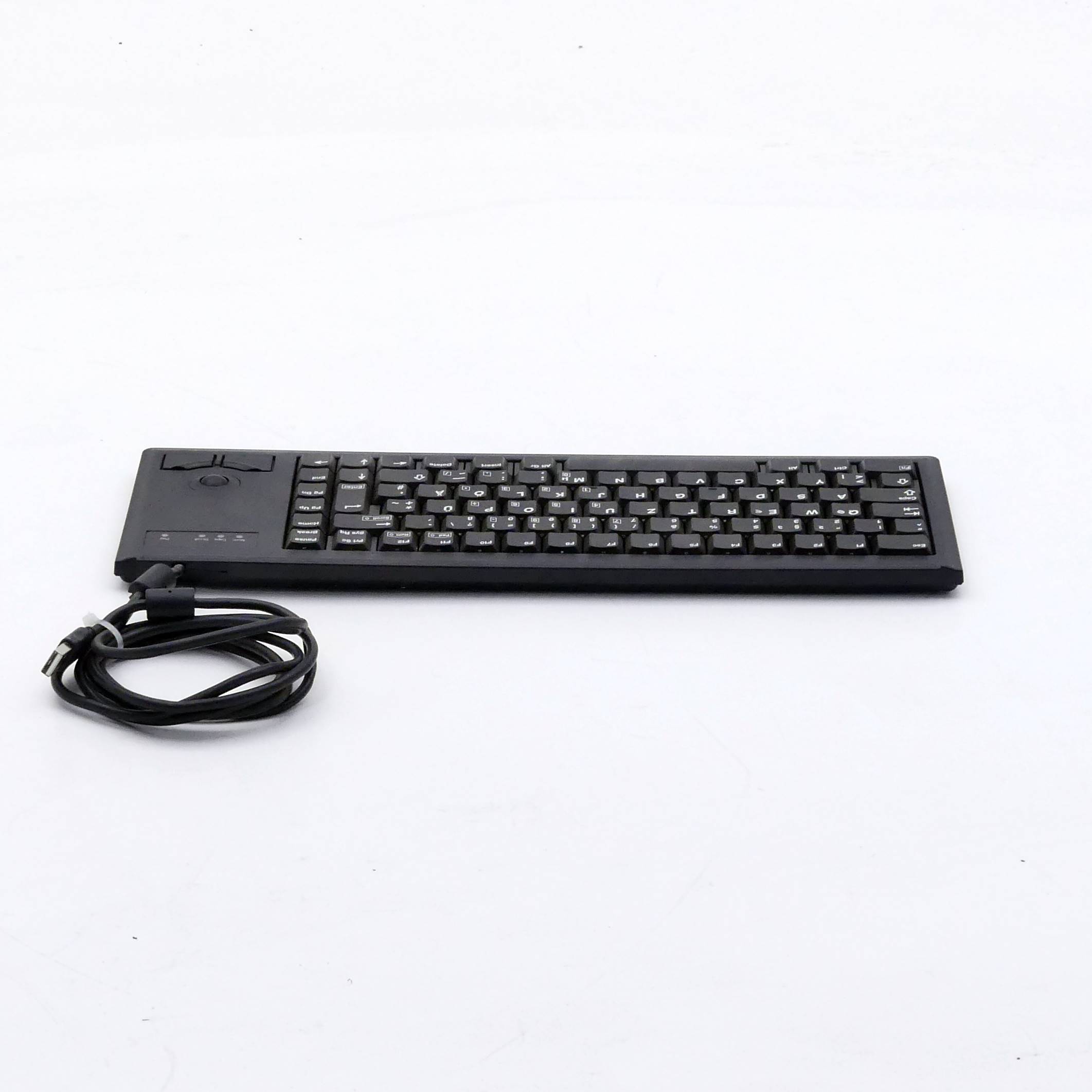 Compact Keyboard with integrated trackball 