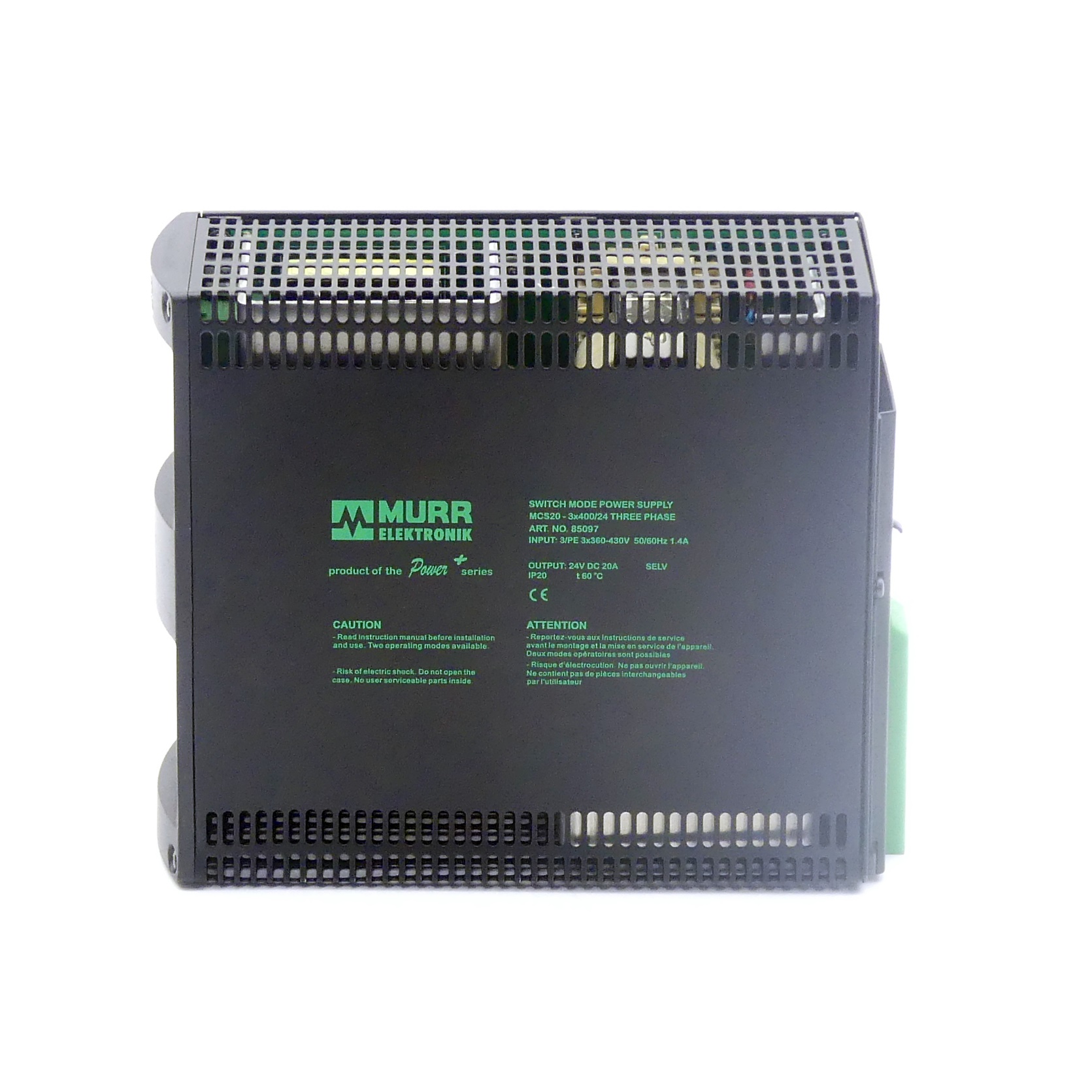 Power Supply MCS20 - 3x400/24 