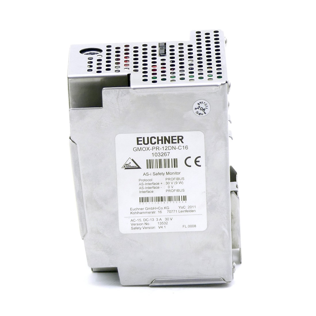 AS-i Sicherheitsmonitor GMOX-PR-12DN-C16 