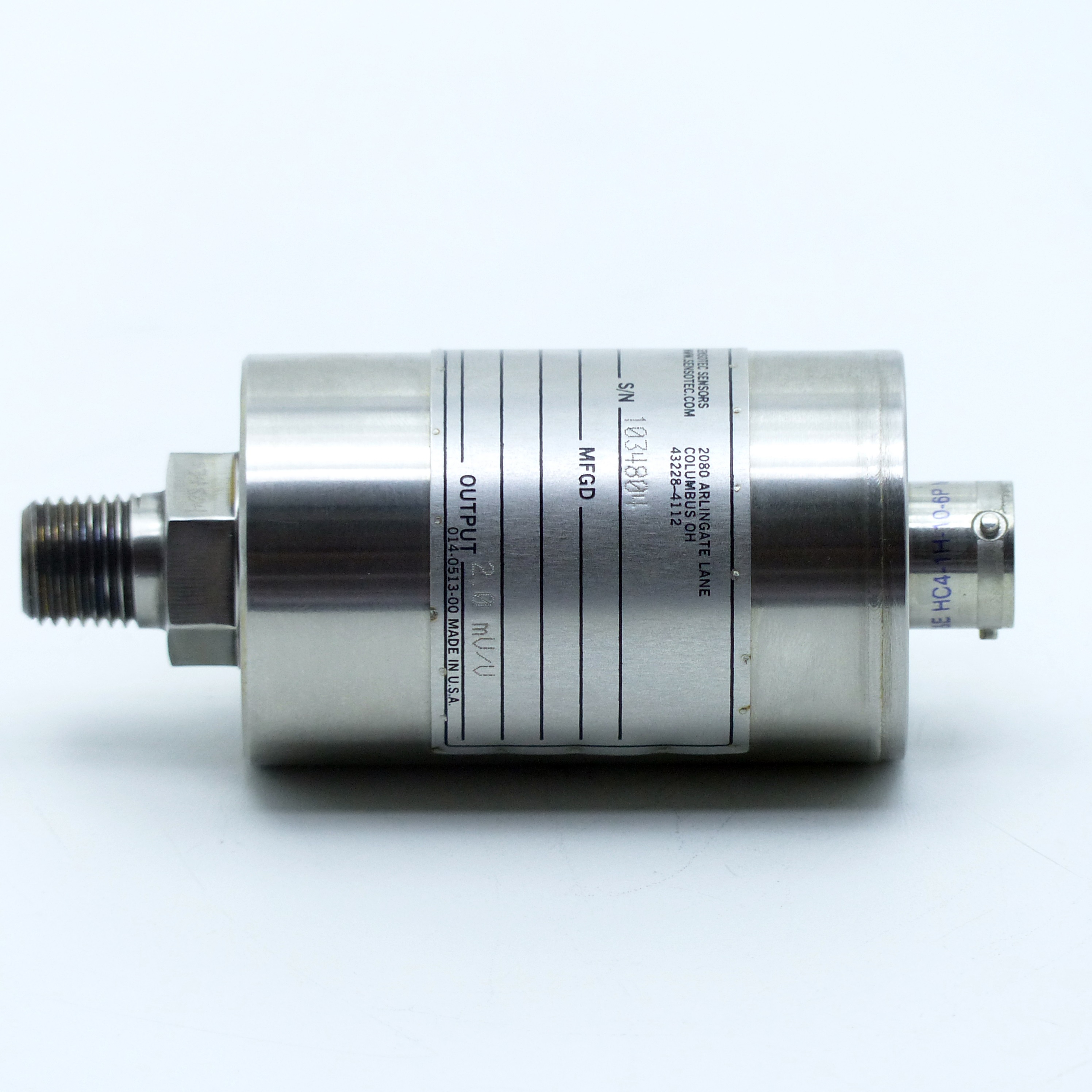 Pressure Transducer 060-1885-09