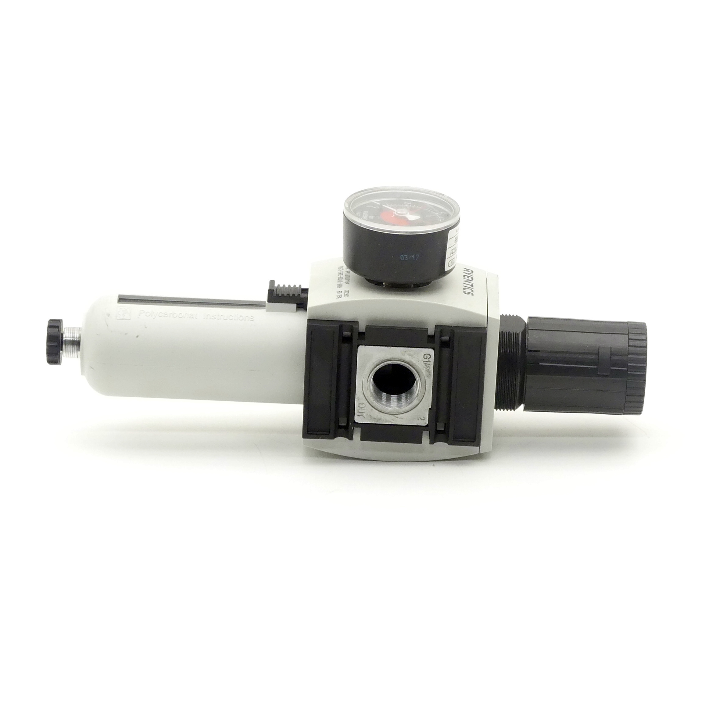 Filter pressure regulation valve AS3-FRE-G012-GAN