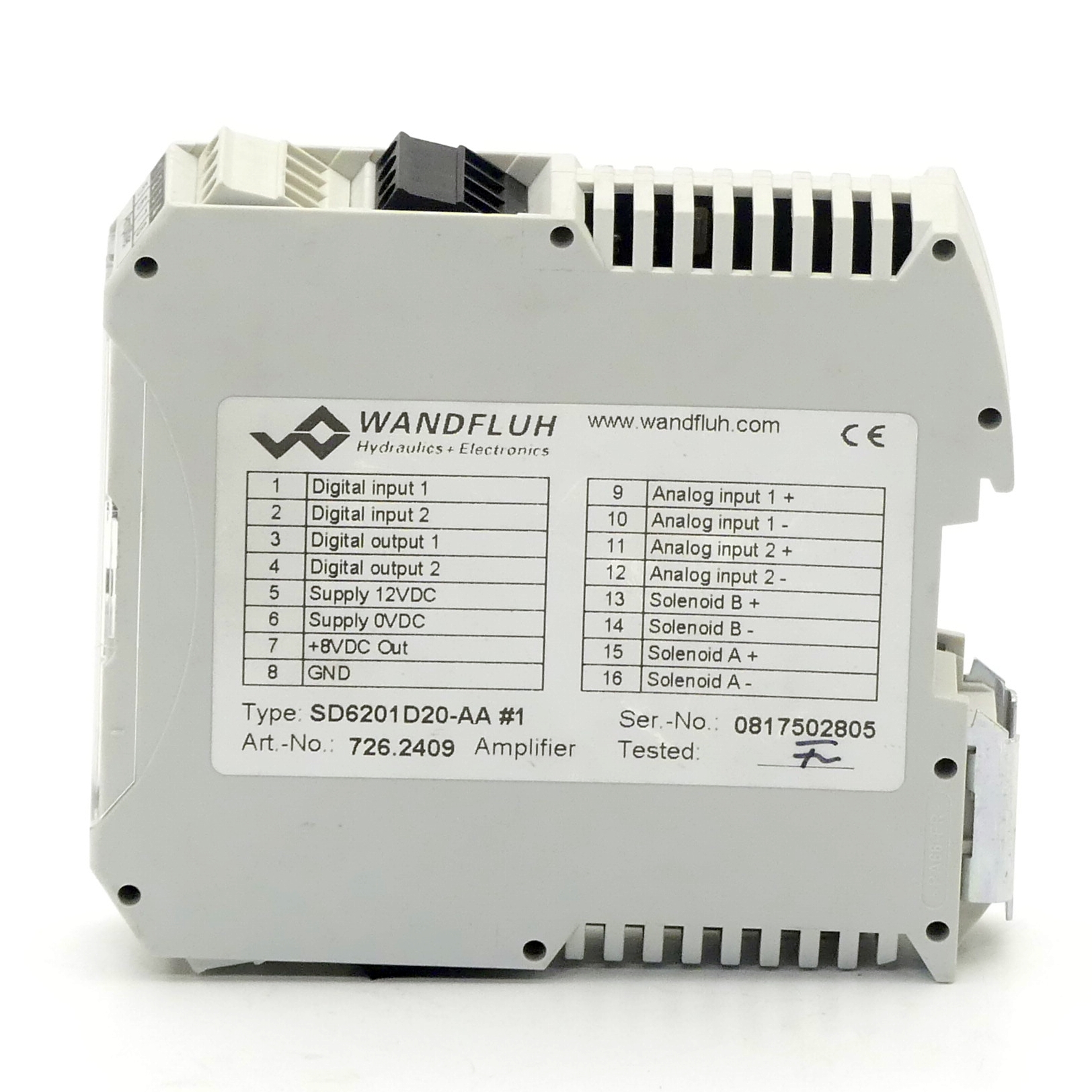 Digital amplifier module SD6201 D20-AA 