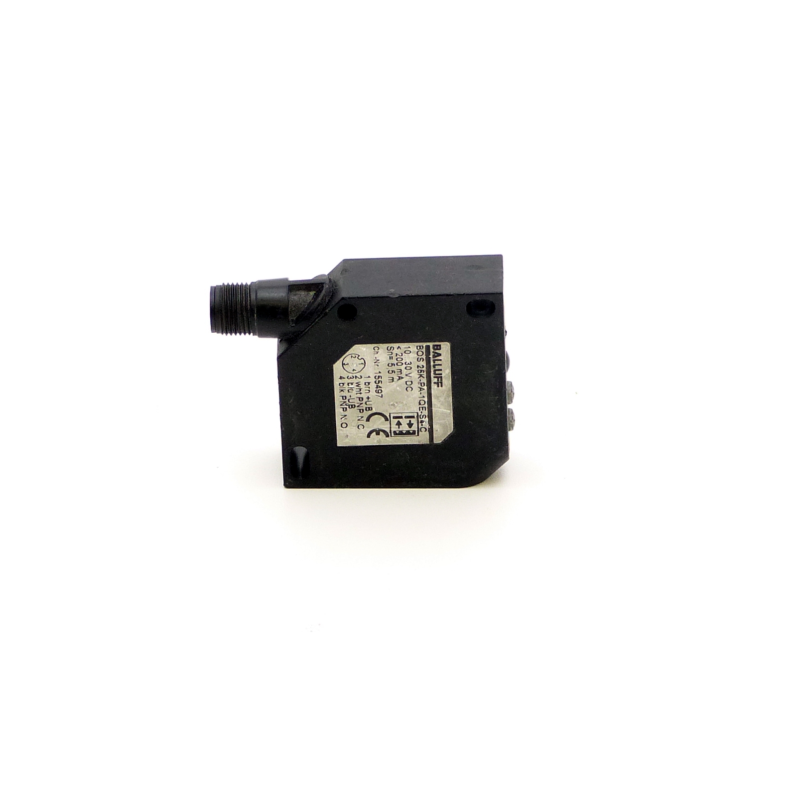 Retroreflective Sensor  BOS 26K-PA-1QE-S4-C 