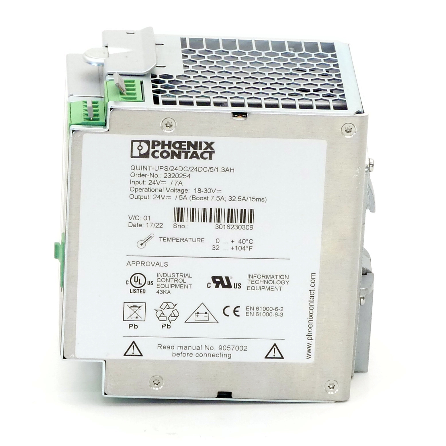 USV QUINT-UPS/ 24DC/ 24DC/10/3.4AH