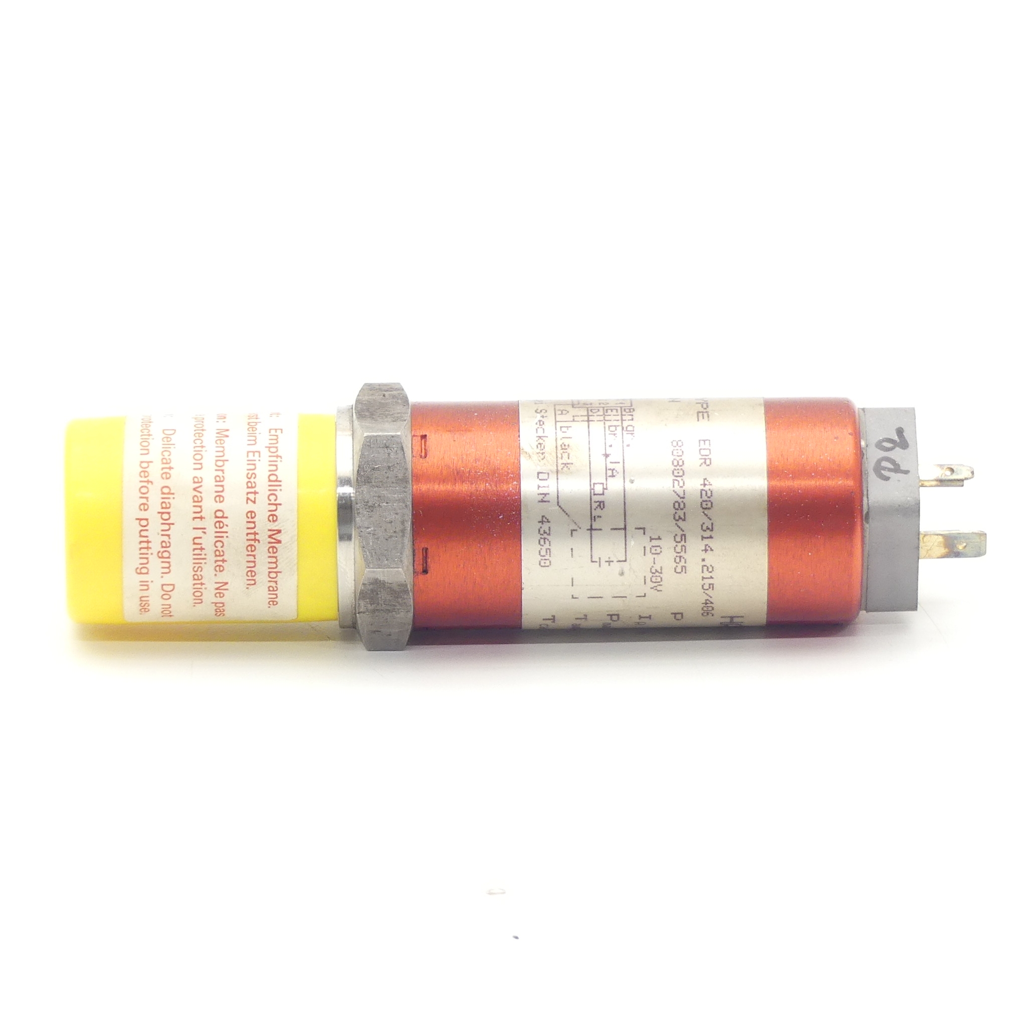 Druckaufnehmer mit frontbündiger Membrane EDR 420/314.215/406