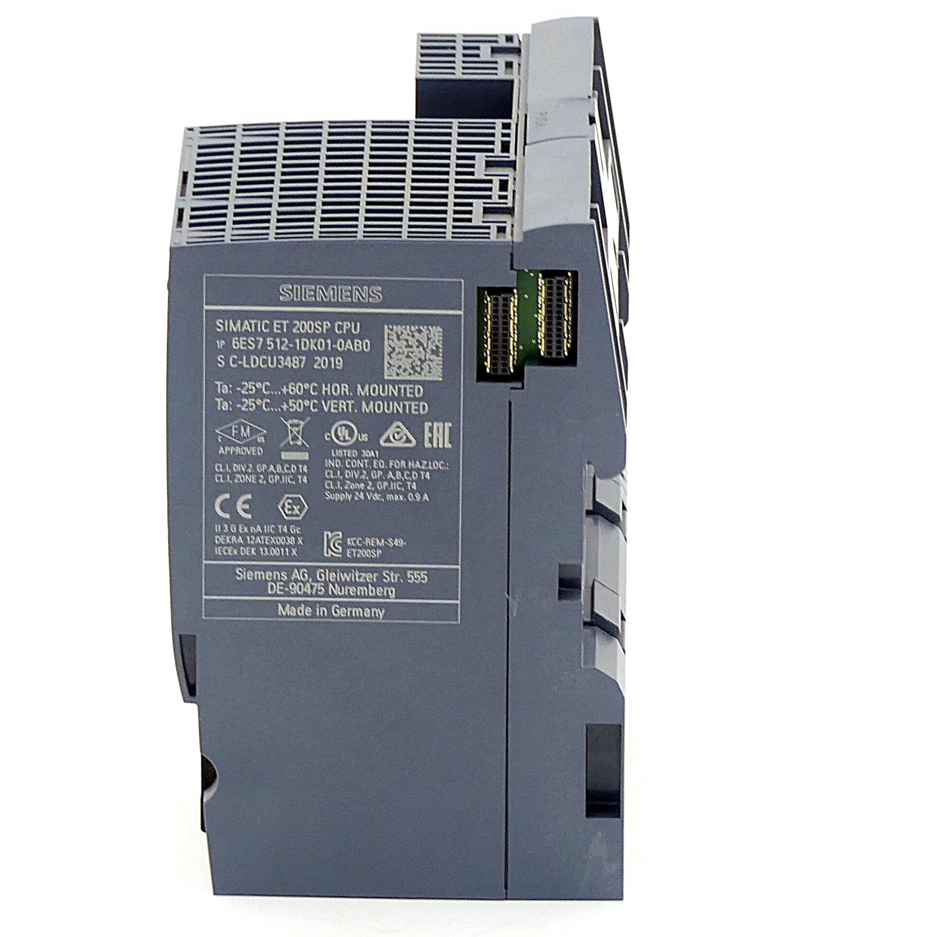 SIMATIC DP central processing unit with work memory