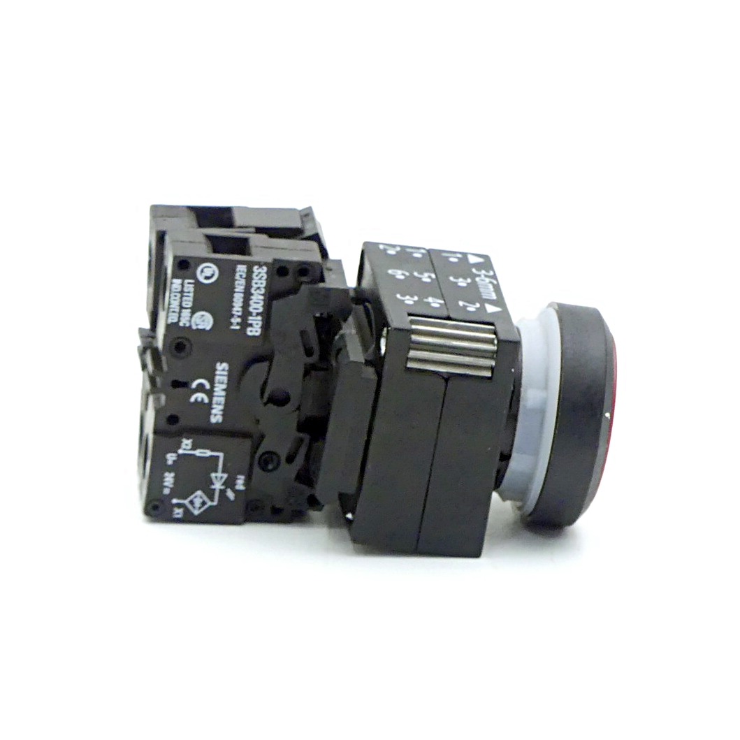 Push-button red 3SB3245-0AA21 New FS