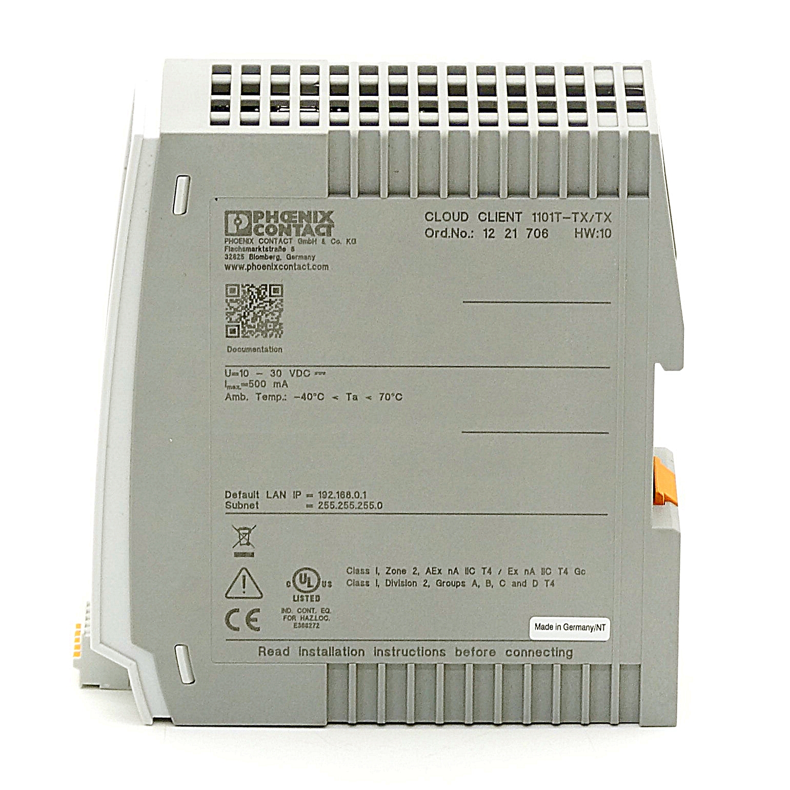 CLOUD CLIENT 1101T-TX/TX - Router