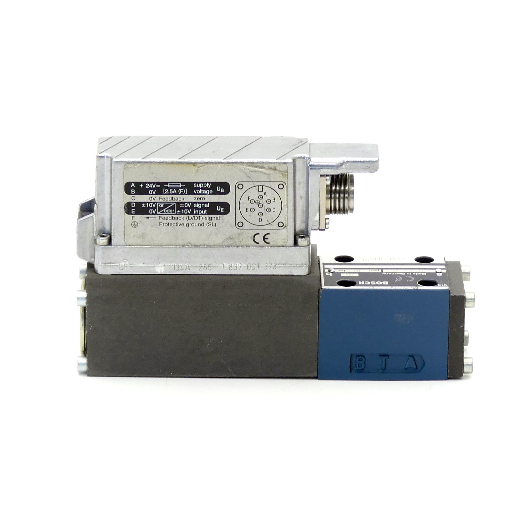Proportional pressure relief valve
