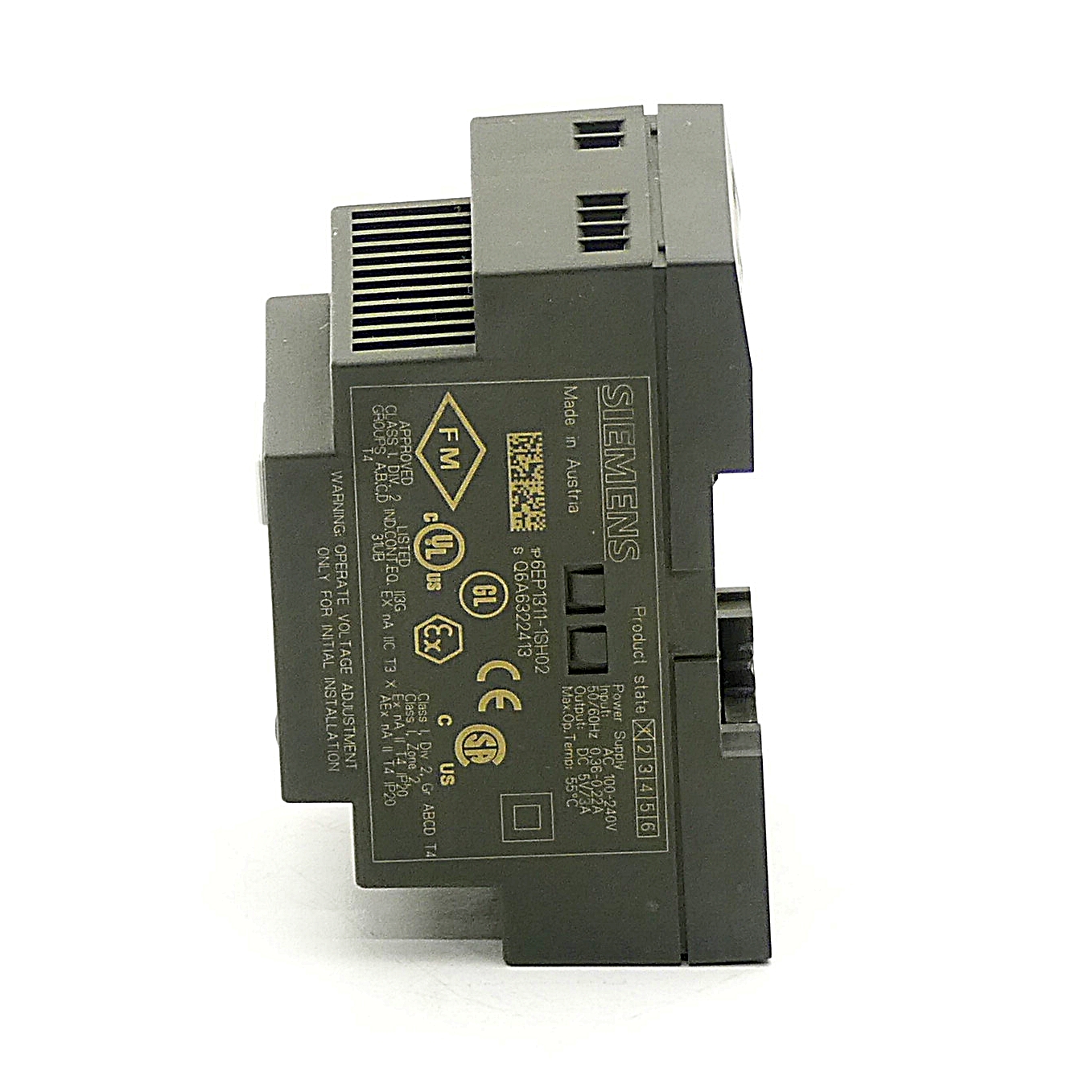 Power supply for industrial use