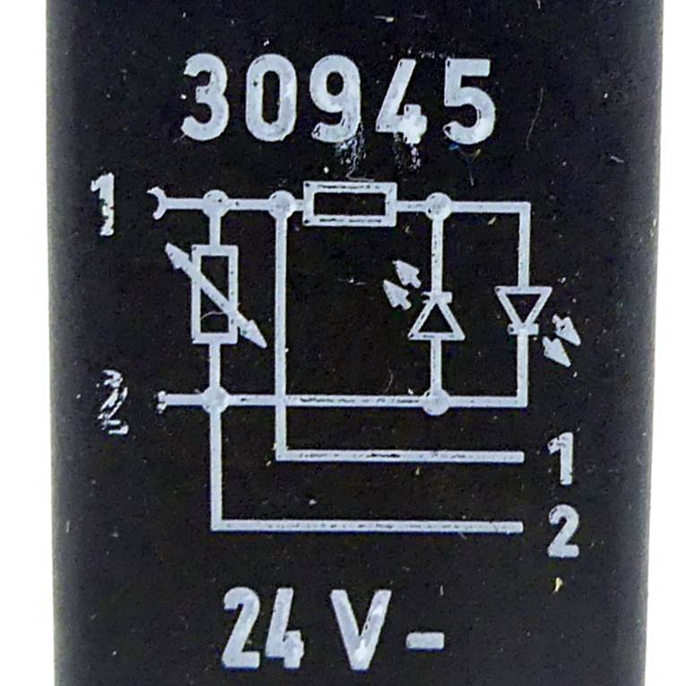 2 Pieces Socket wire KME-1-24DC-5-LED 