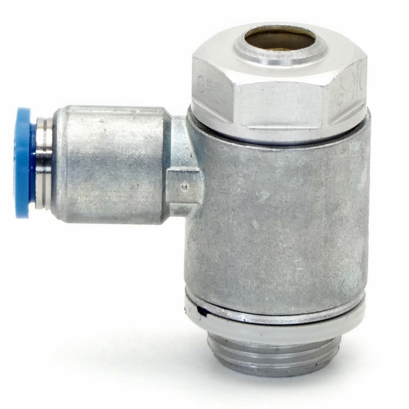One-way flow control valve GRLA-3/8-QS-8-D