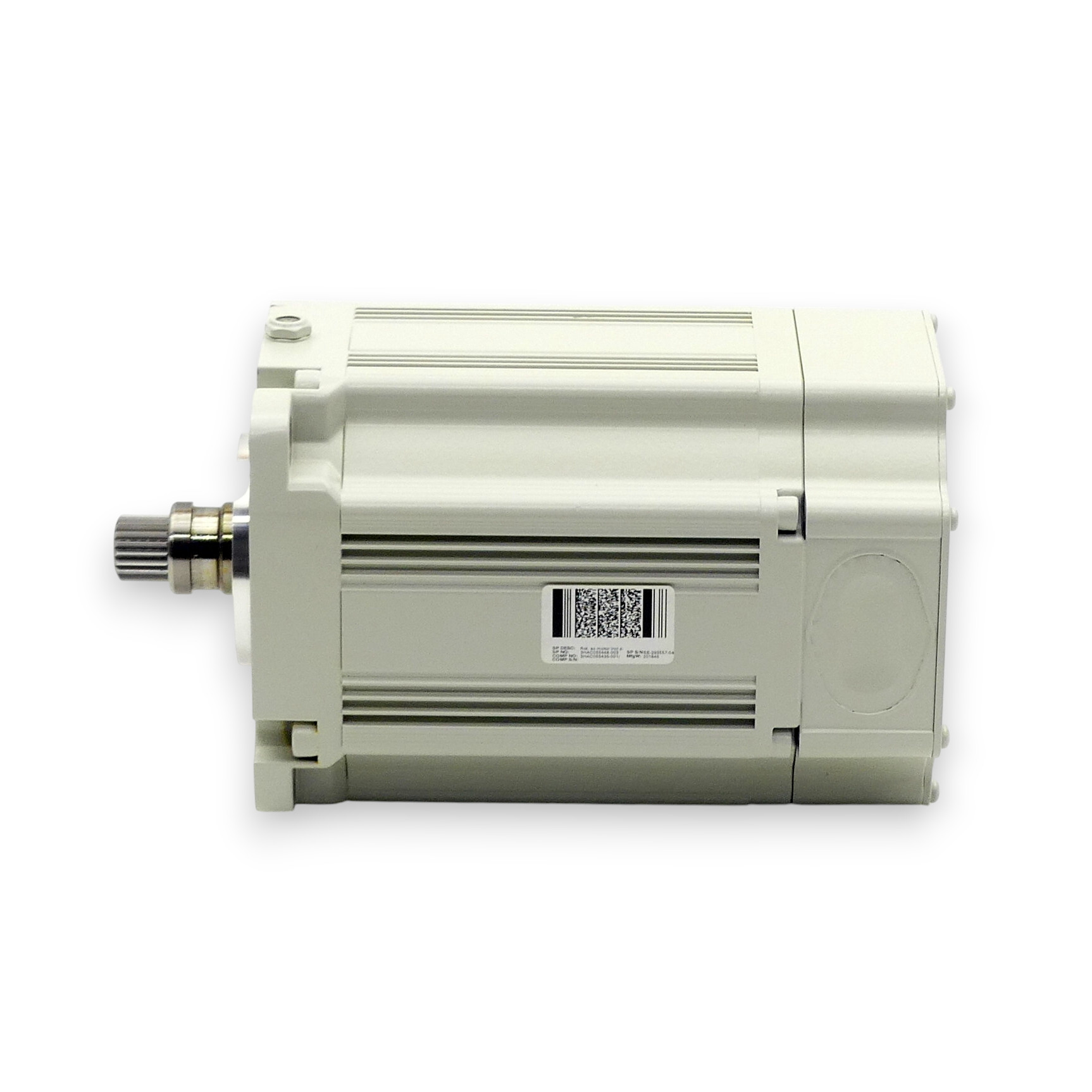 Rotary AC motor with pinion 