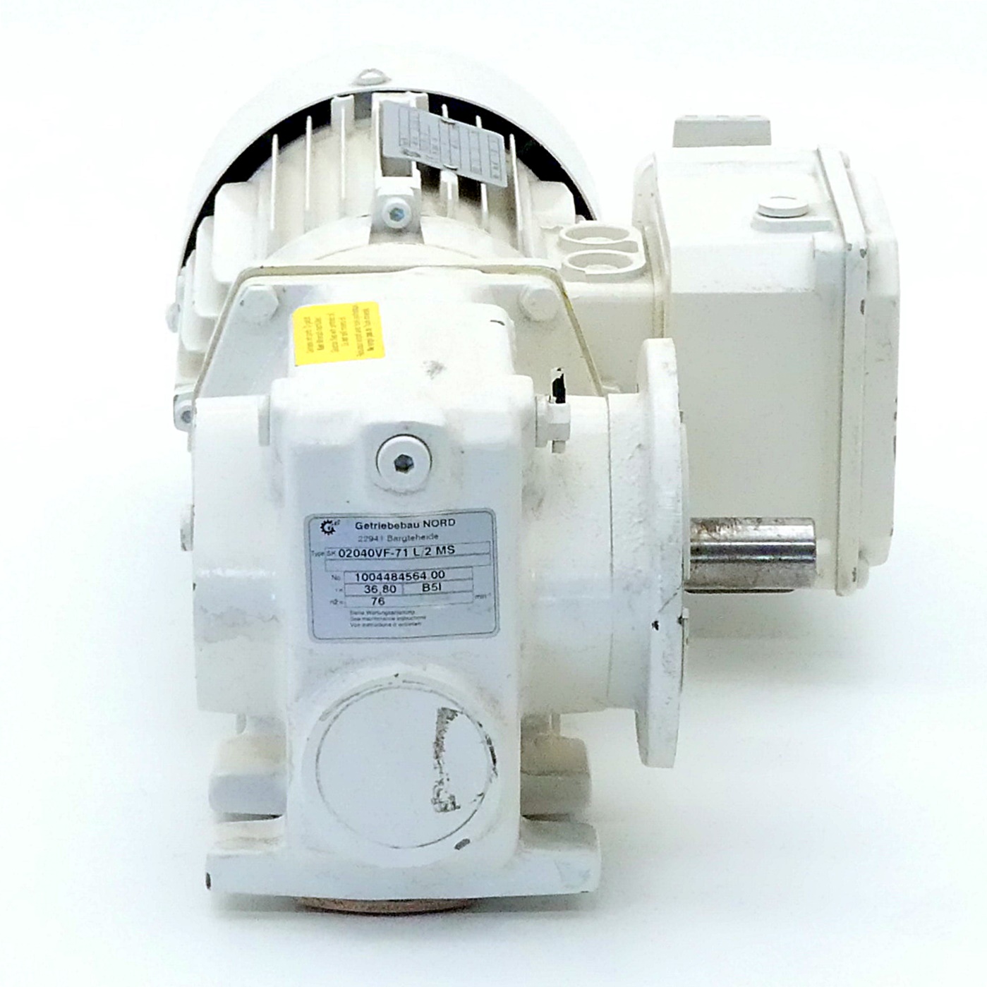 gear motor 71L/2MS + 02040VF-71L/2MS 