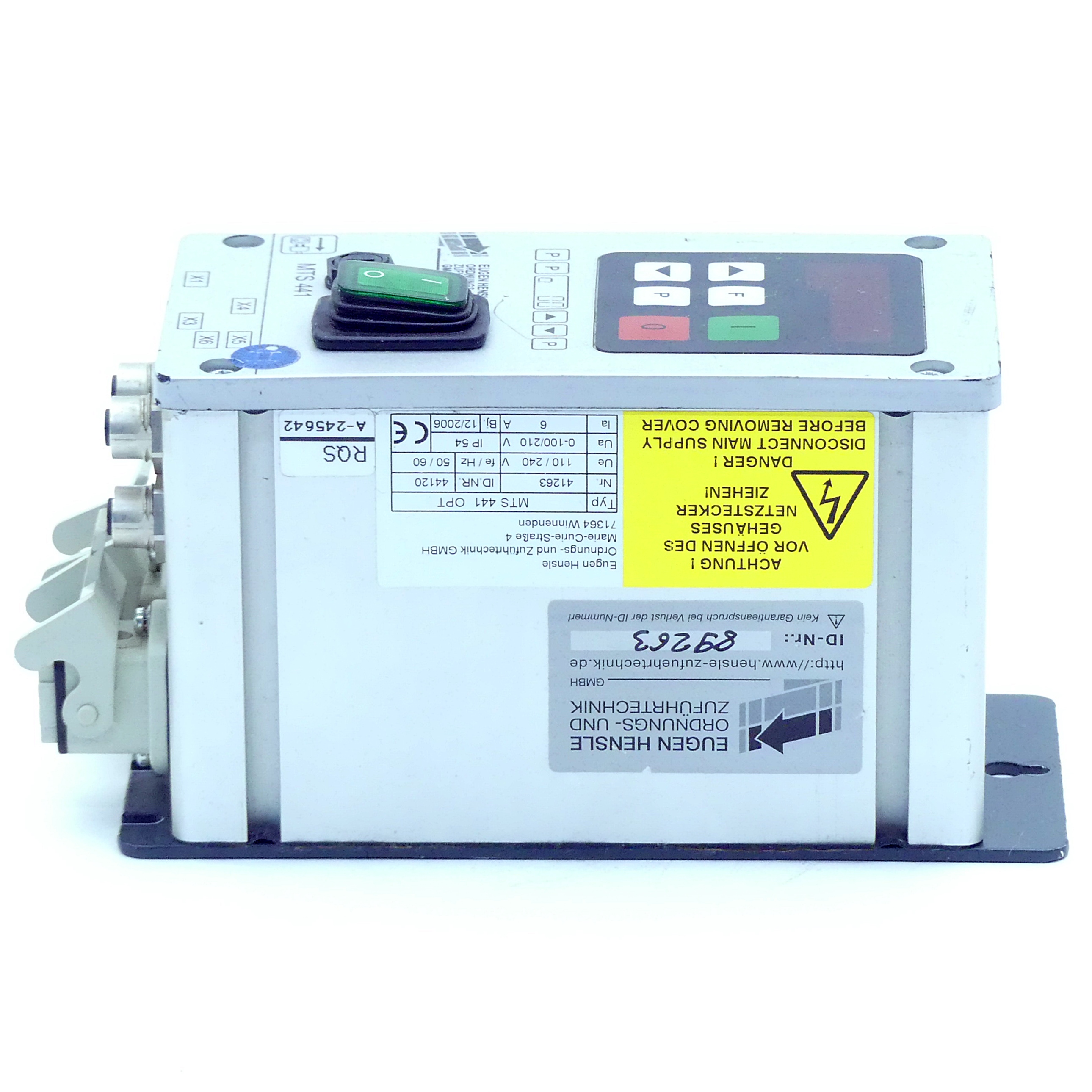 control unit MTS 441 OPT Used