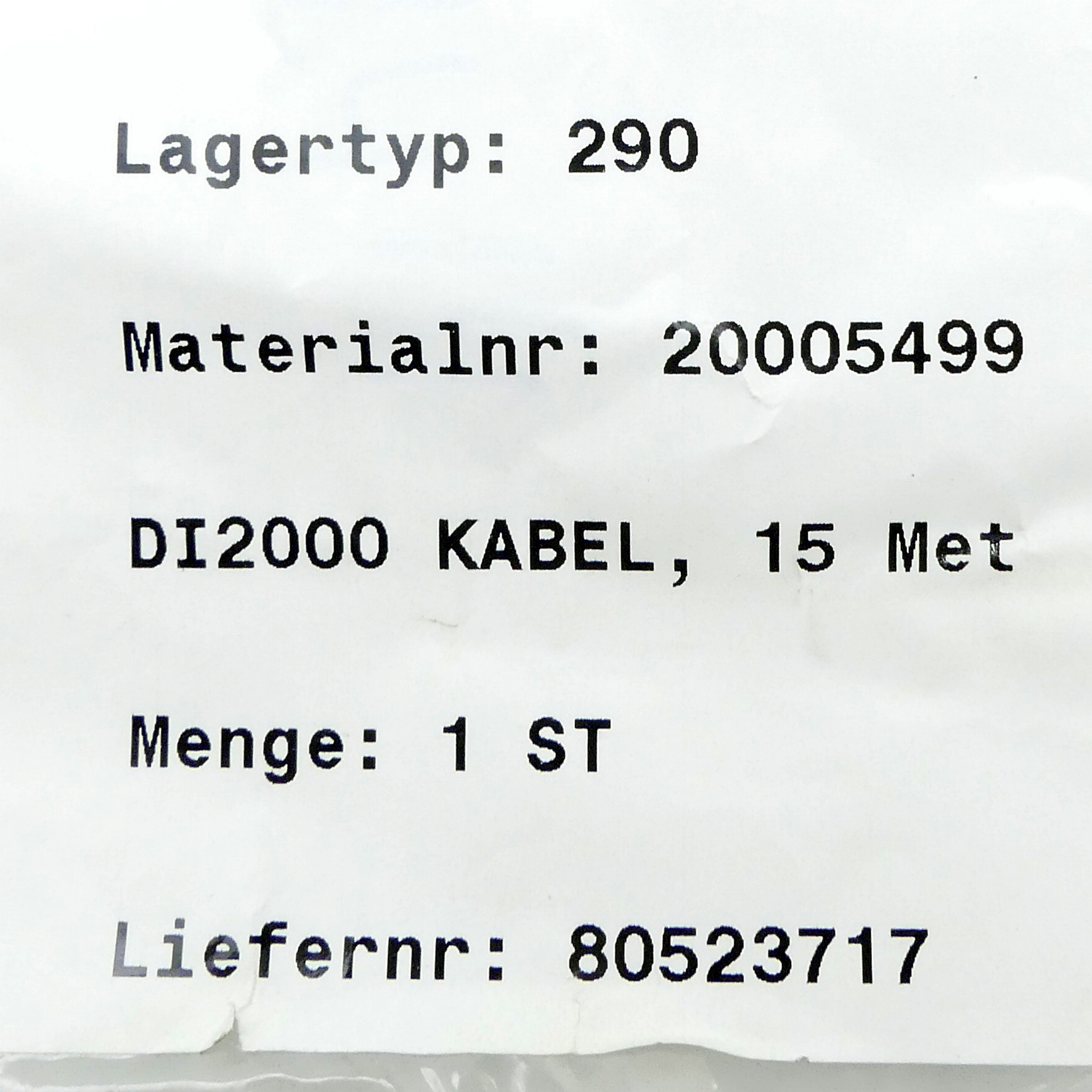 DI2000 Kabel 