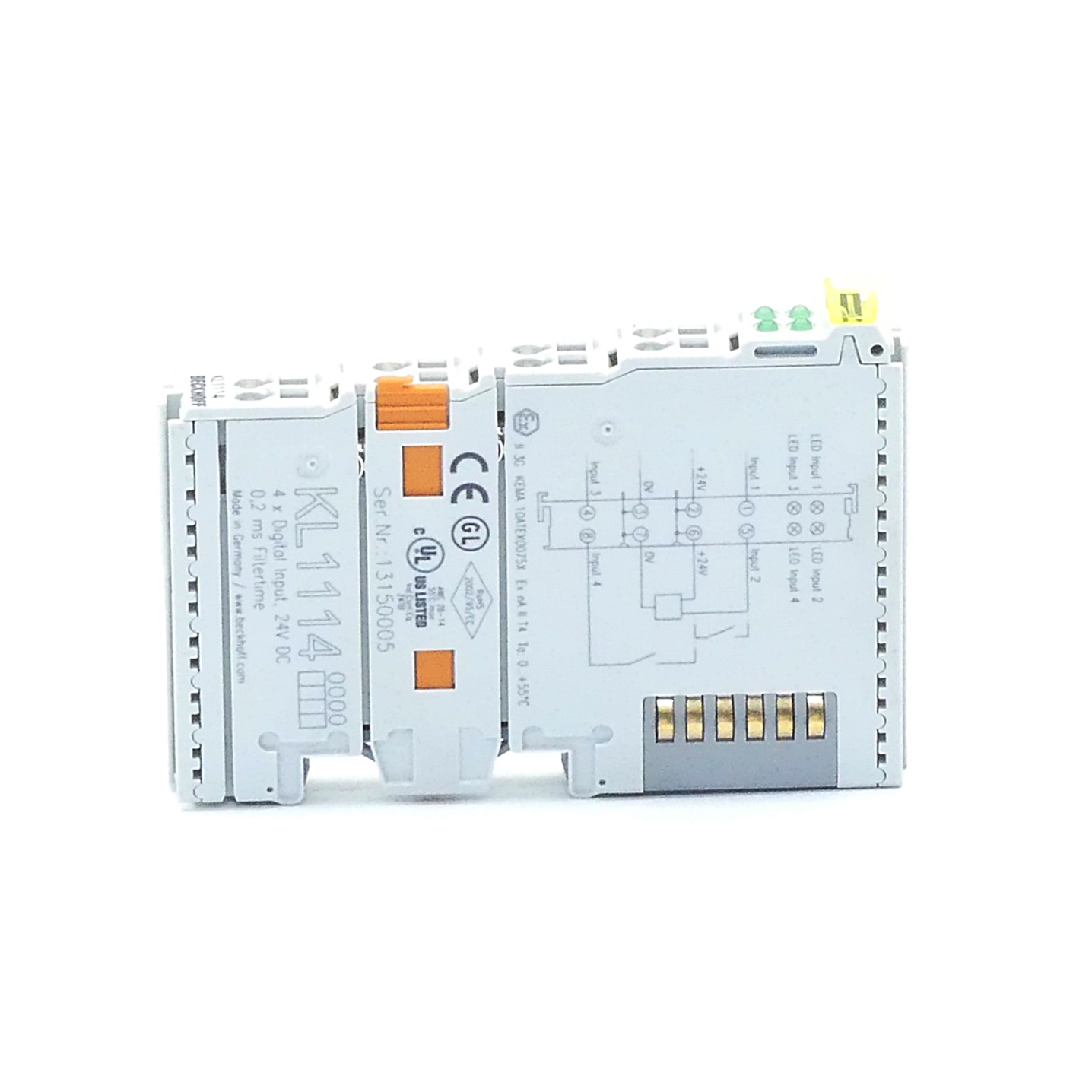 4-Kanal-Digital-Eingangsklemme KL1114 Neuwertig