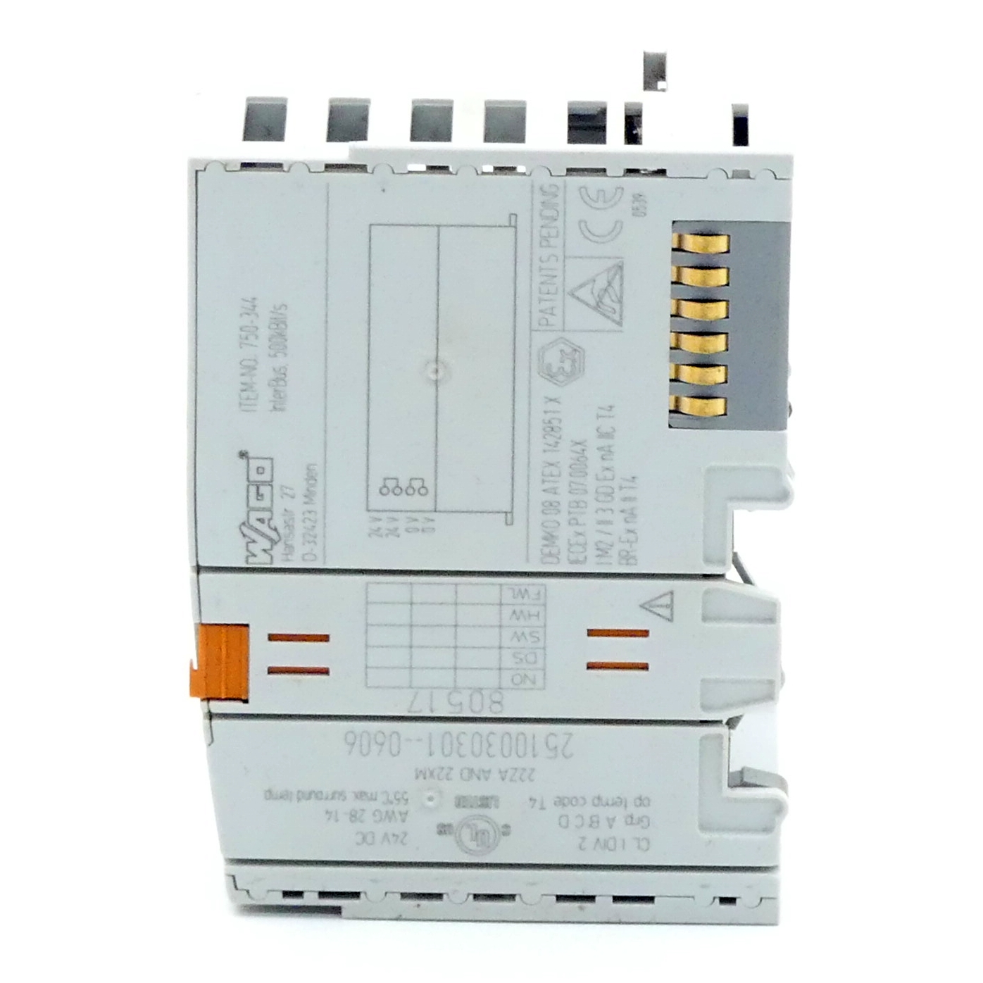 Fieldbus coupler 750-344 