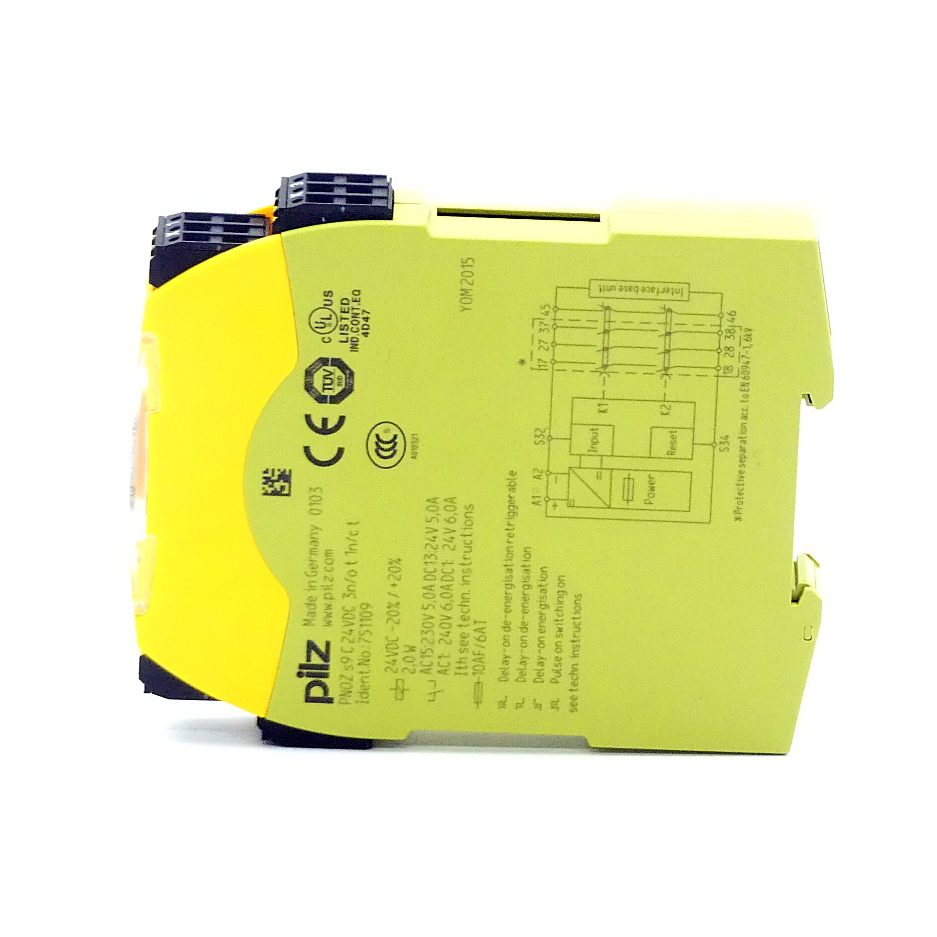 Sicherheitsrelais PNOZ s9 24VDC 3n/o t 1n/c t