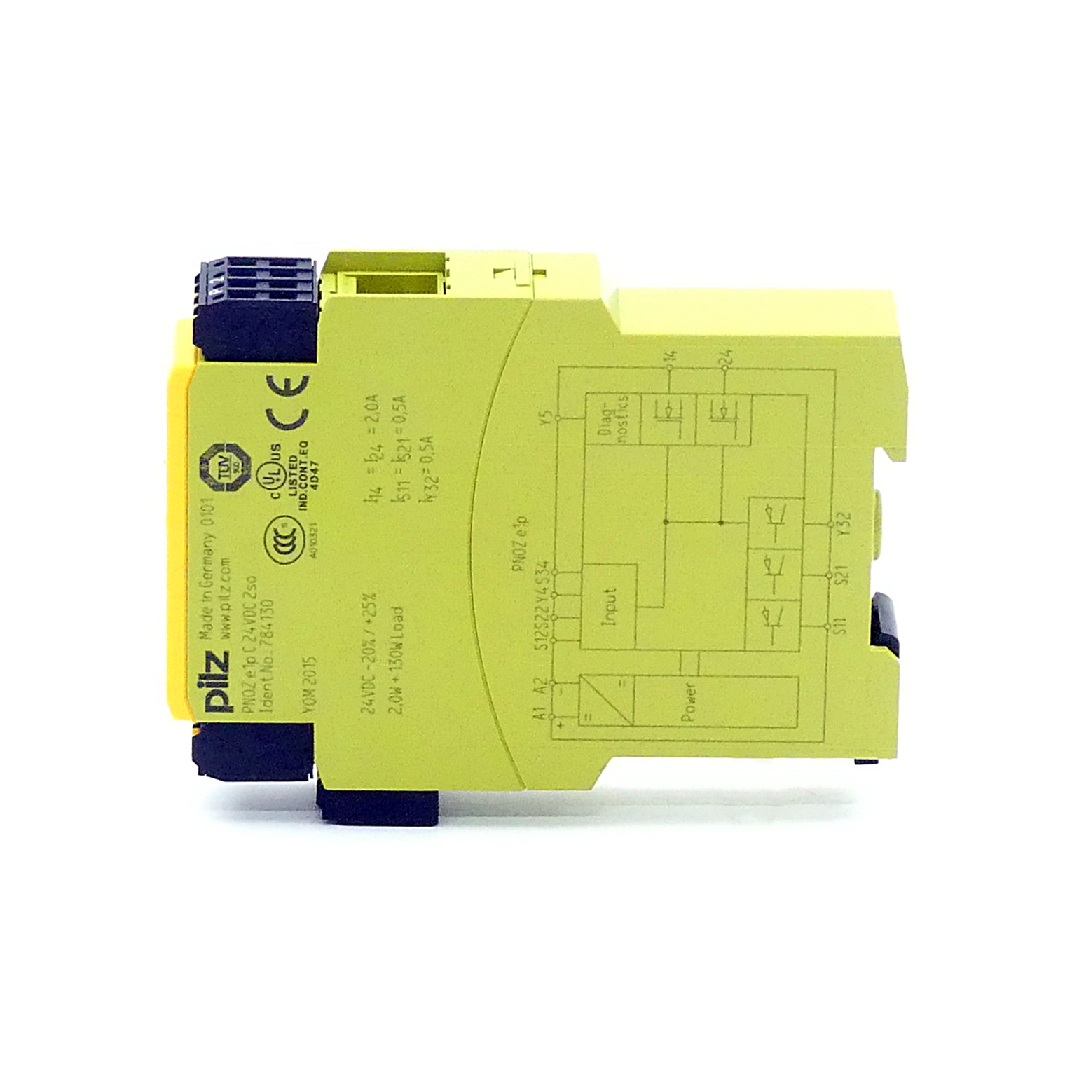 Sicherheitsschaltgerät PNOZ e1p C 24VDC 2so Neu OVP